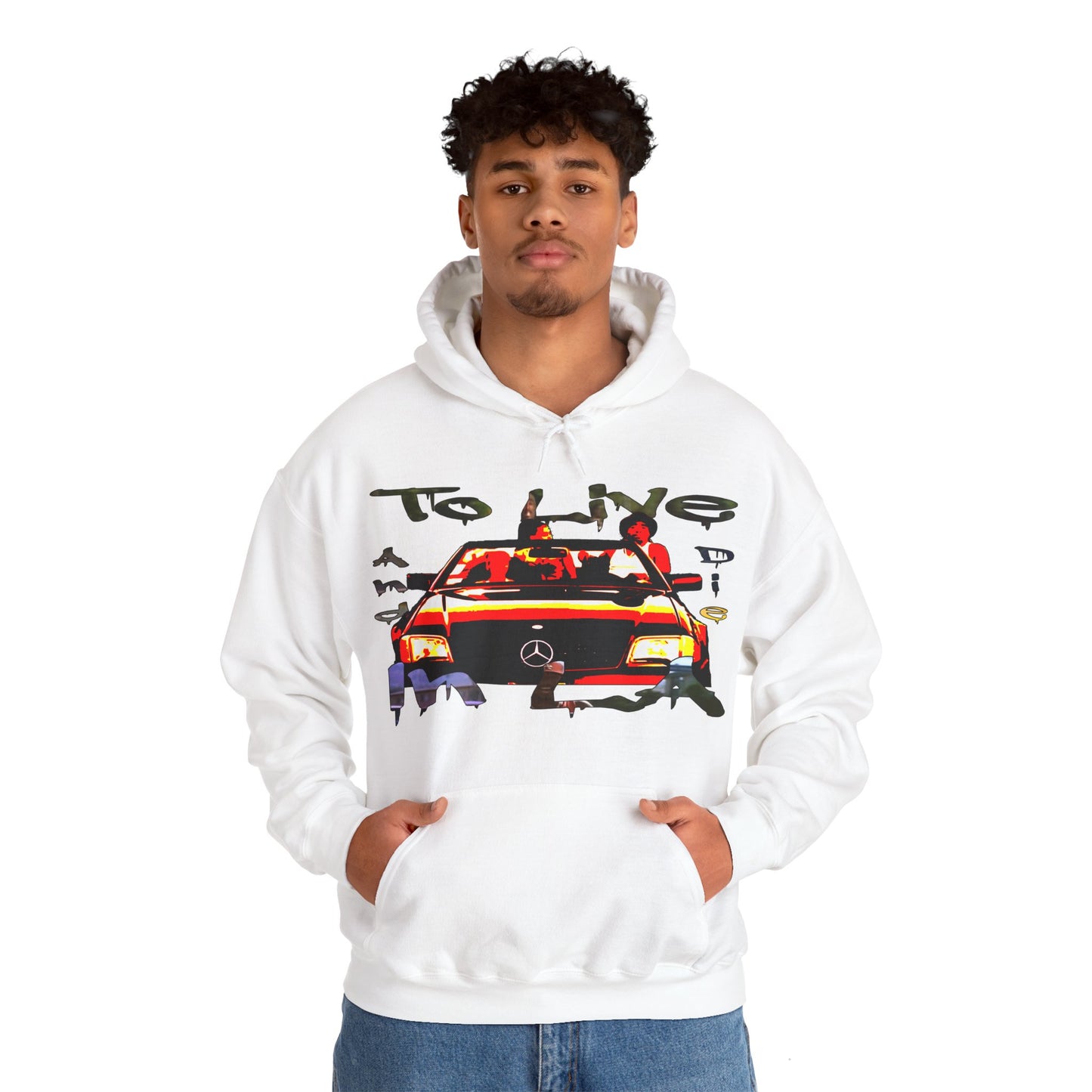 To Live and Die in LA 2Pac Unisex Pullover Hoodie – Smack God Apparel