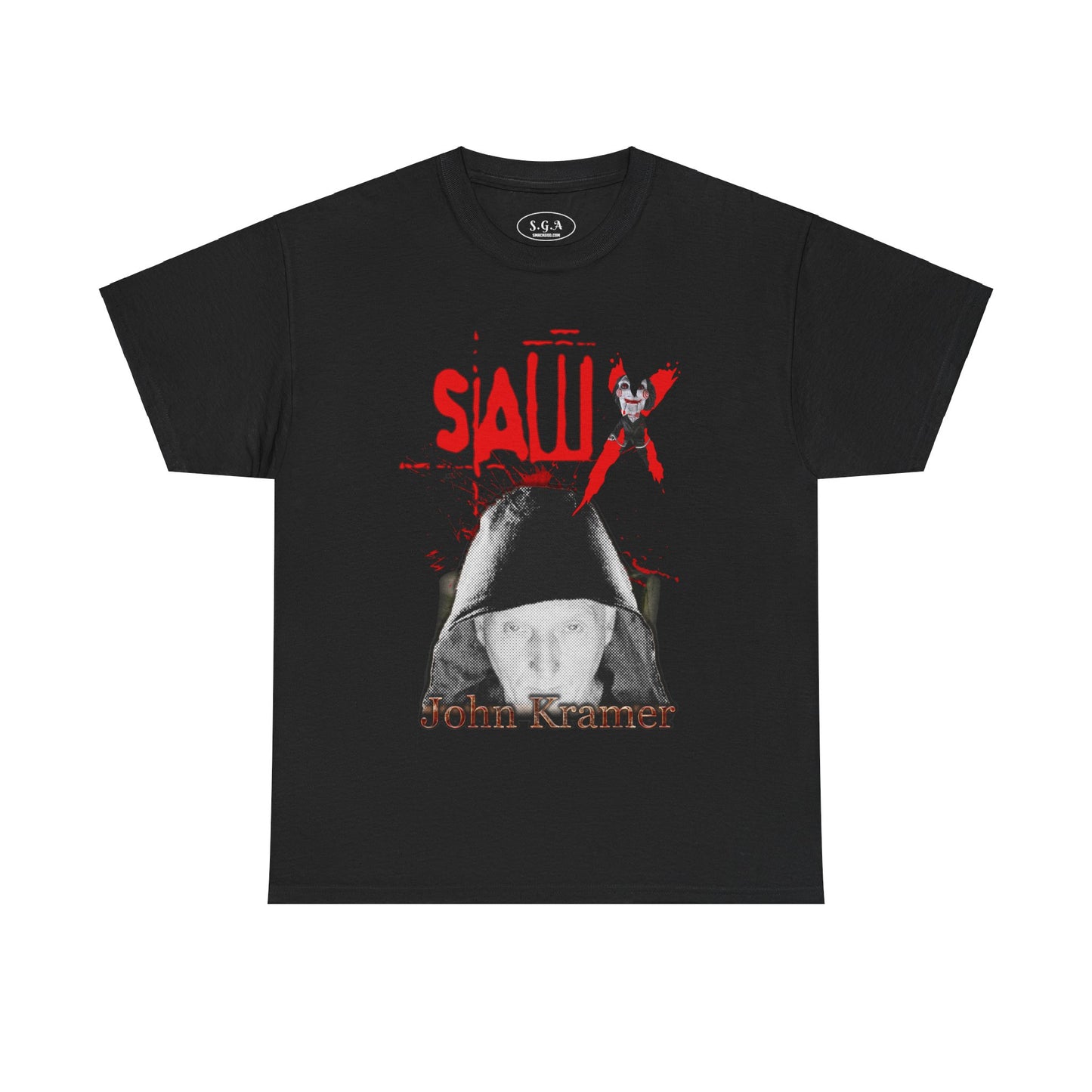 "Saw X John Kramer T-Shirt - Smack God Apparel"