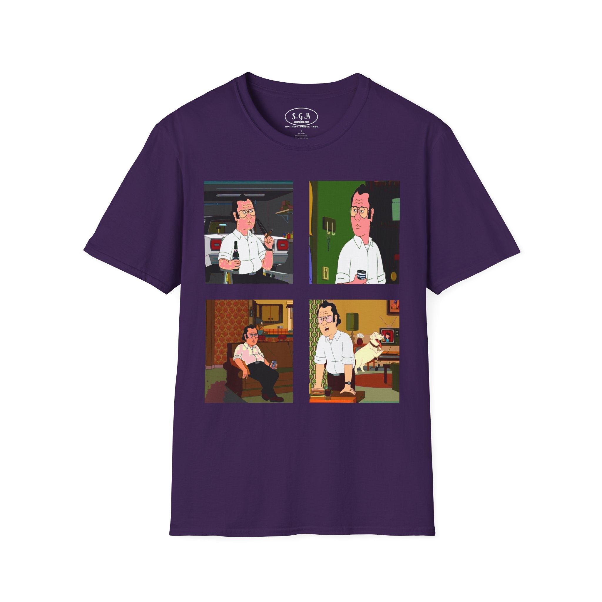 Frank Murphy “F Is For Family” T-Shirt – Retro Cartoon Streetwear Tee | Smack God Apparel Graphic Shirt | SmackGod.com