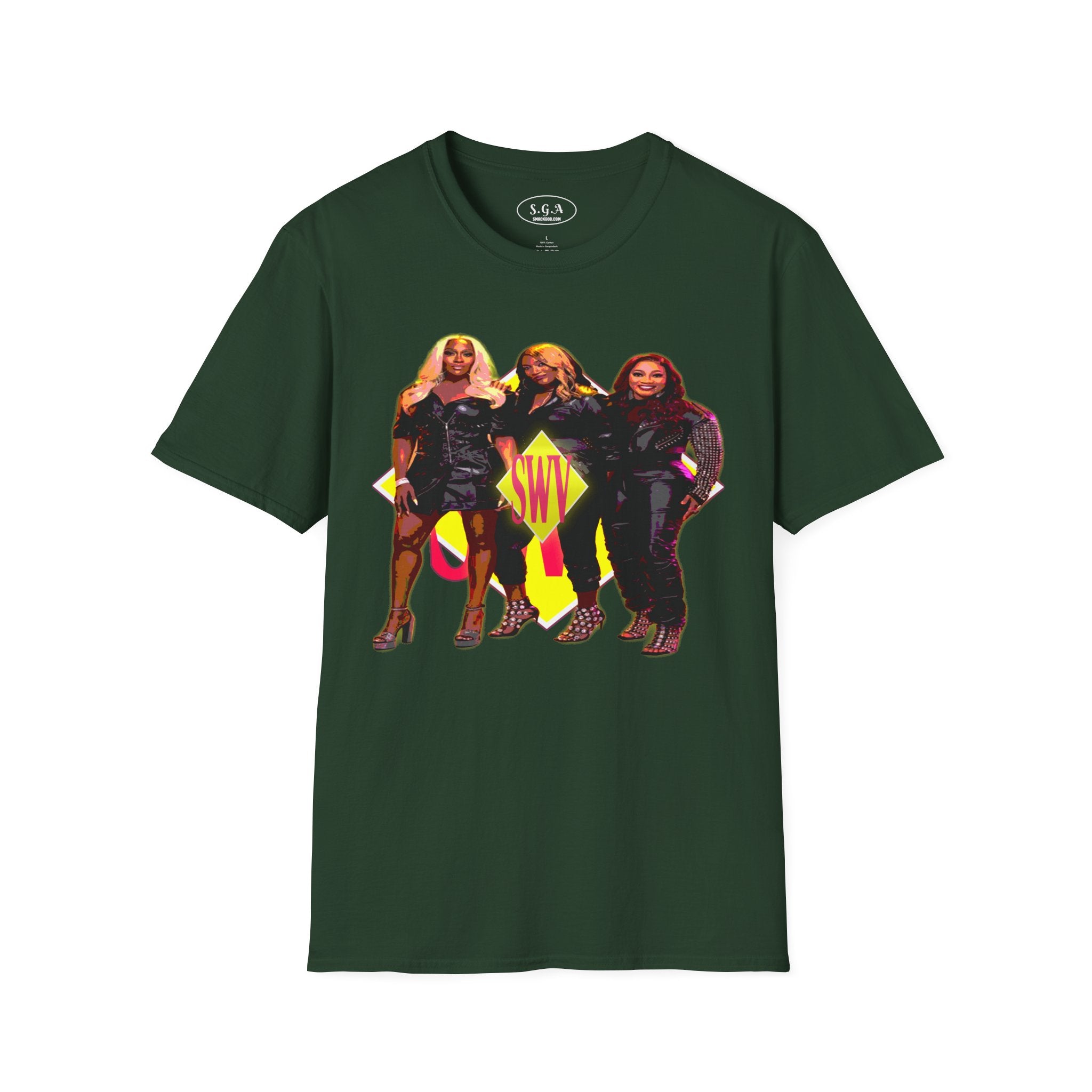 SWV Inspired R&B Girl Group T-Shirt – 90s Soul Sisters Graphic Tee | Retro Hip Hop & R&B Shirt | Smack God Apparel