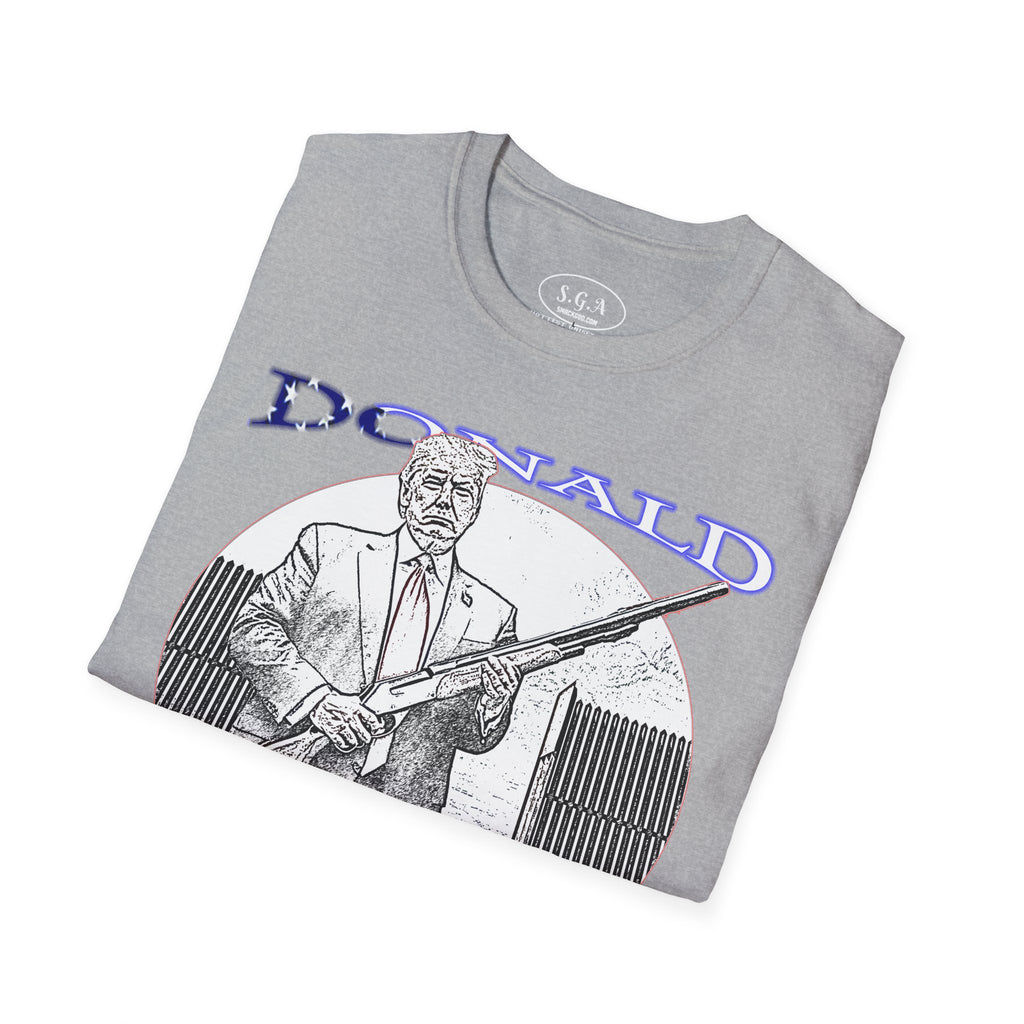Smack God Apparel “Trump Shotgun Energy” Graphic T-Shirt – Bold Political Streetwear Tee | Patriotic Statement Shirt | Viral Graphic Tee