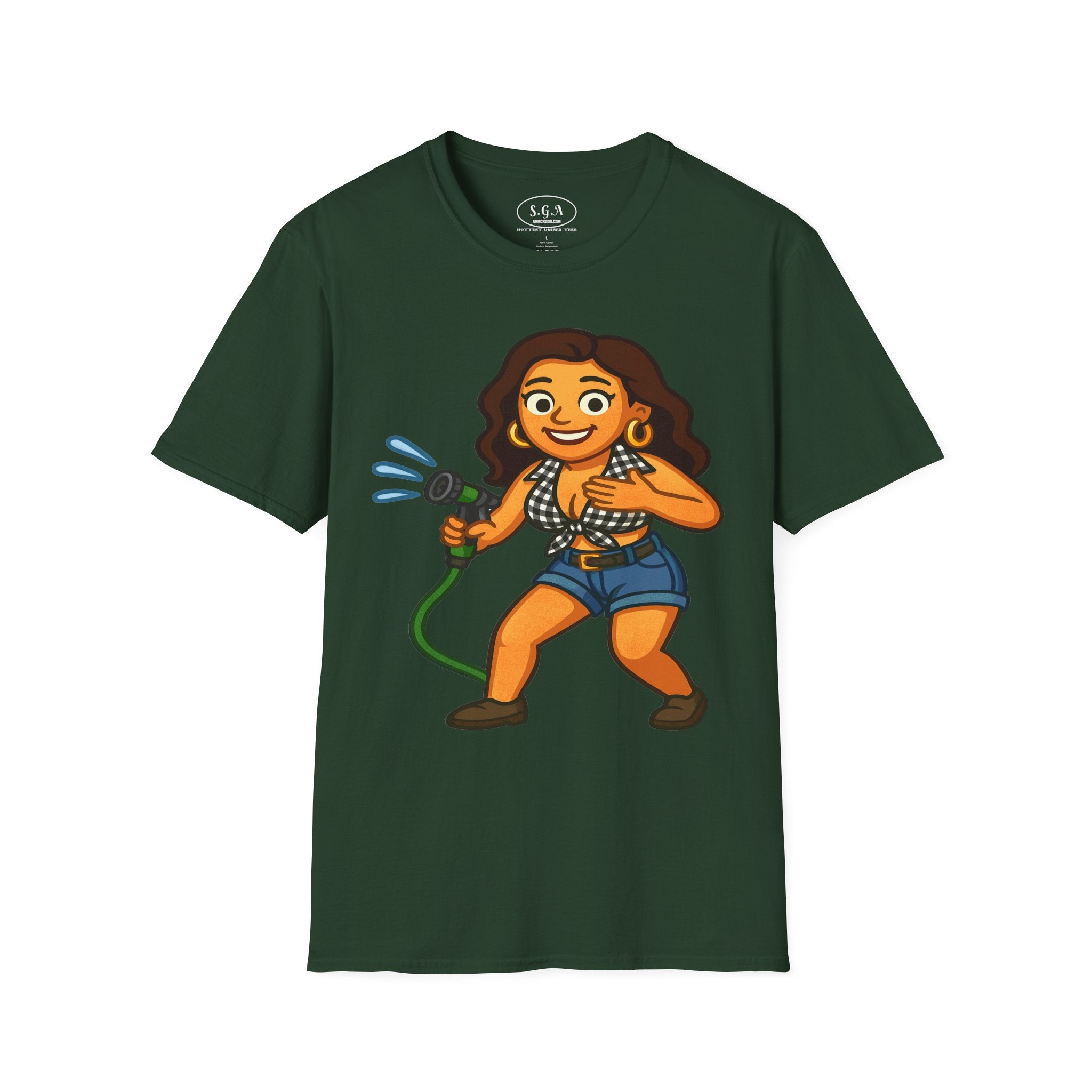 “Mrs. Parker” Cartoon Graphic T-Shirt – Funny Urban Character Tee | Playful Streetwear Shirt | Smack God Apparel