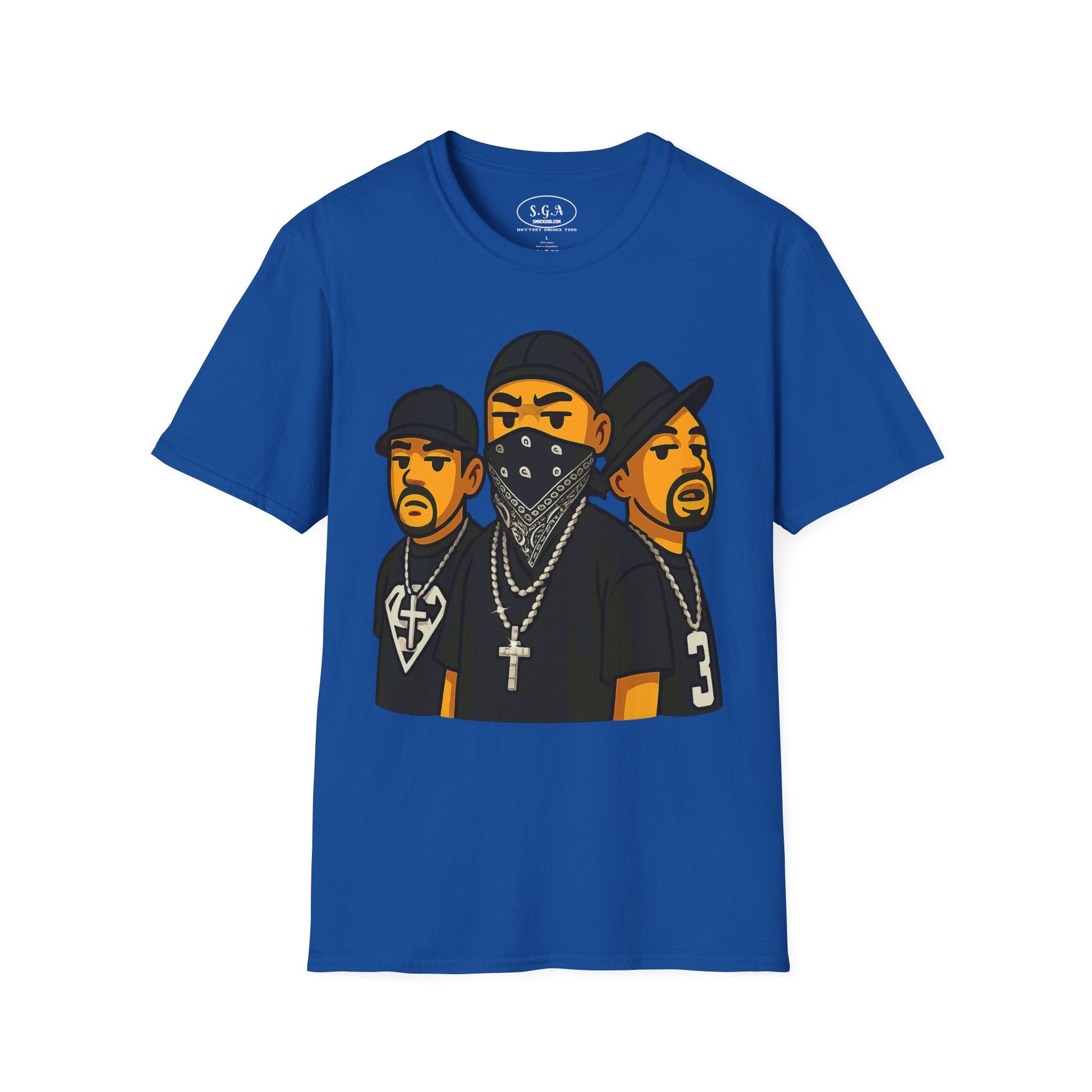 The Unit Streetwear Graphic T-Shirt – Urban Loyalty Cartoon Tee | Hip Hop Style Group Shirt | Smack God Apparel