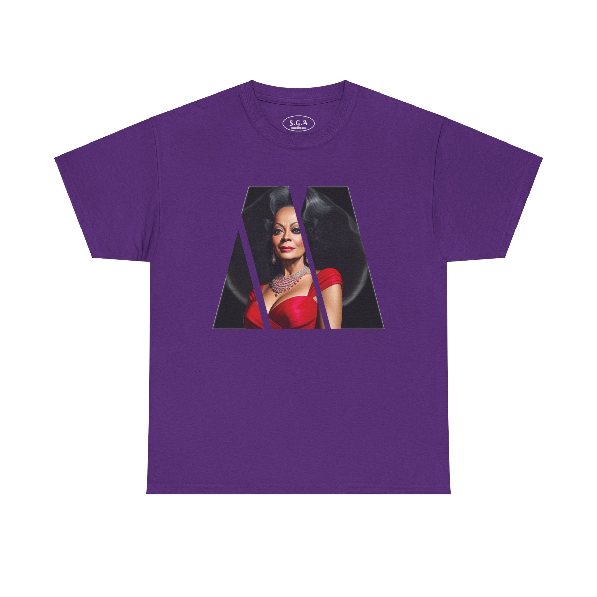Diana Ross Inspired Glam T-Shirt – Vintage Soul Diva Graphic Tee | Classic Motown Style Shirt | Smack God Apparel