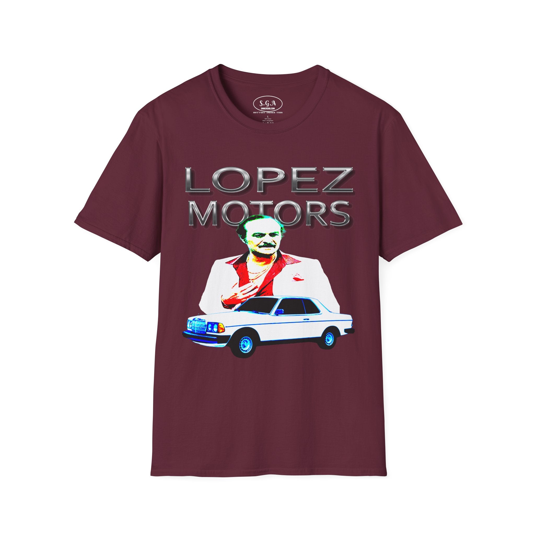 Frank Lopez Scarface T-Shirt – Smack God Apparel Movie Graphic Tee | 80s Crime Film Shirt | Urban Streetwear TShirt