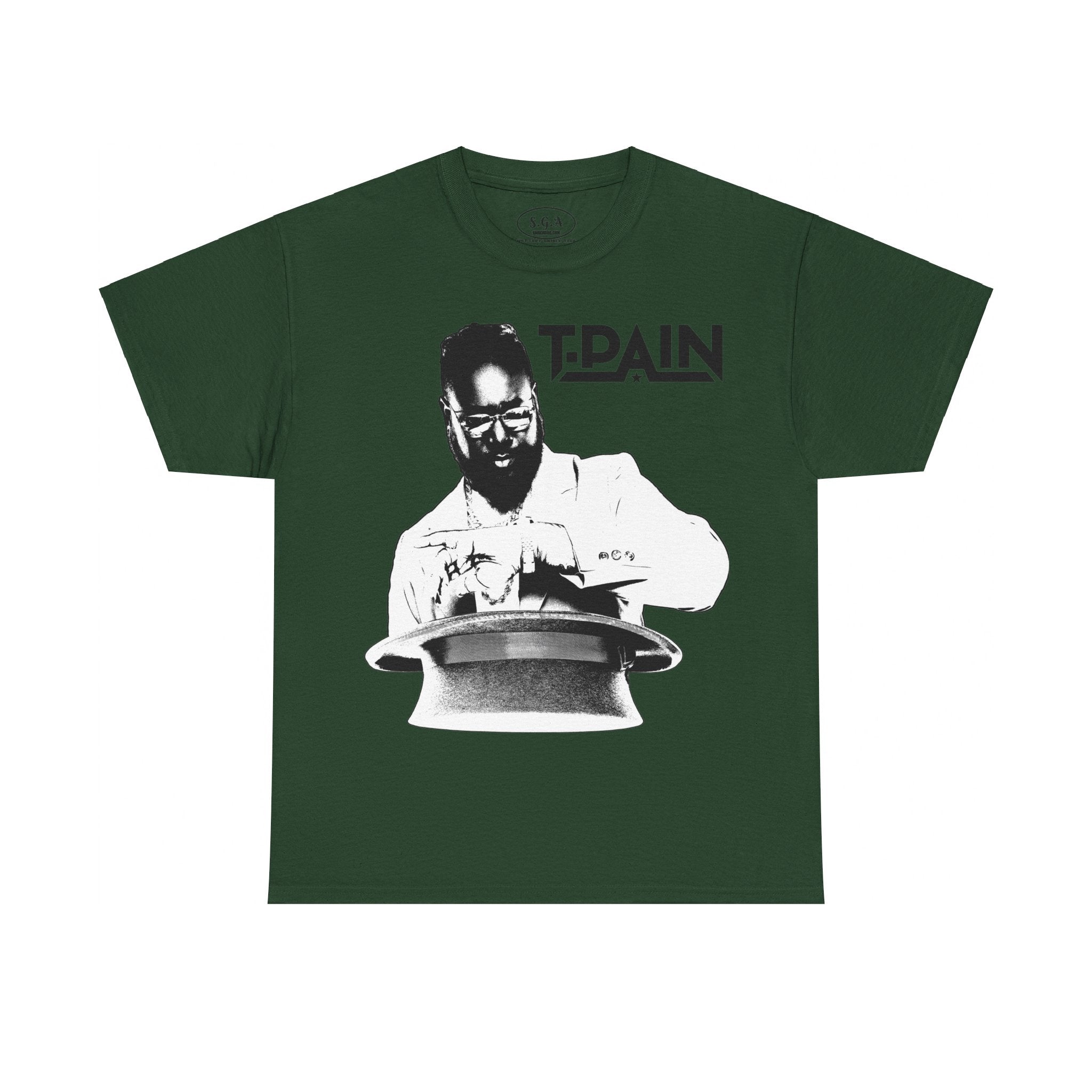 T-Pain Graphic T-Shirt – Smack God Apparel Hip Hop Streetwear Tee | Rap Icon Shirt | Urban Music TShirt