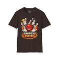 Bowling Pin Graphic T-Shirt – Retro Bowling Alley Streetwear Tee | Vintage Cartoon Bowling Graphic Shirt | Smack God Apparel