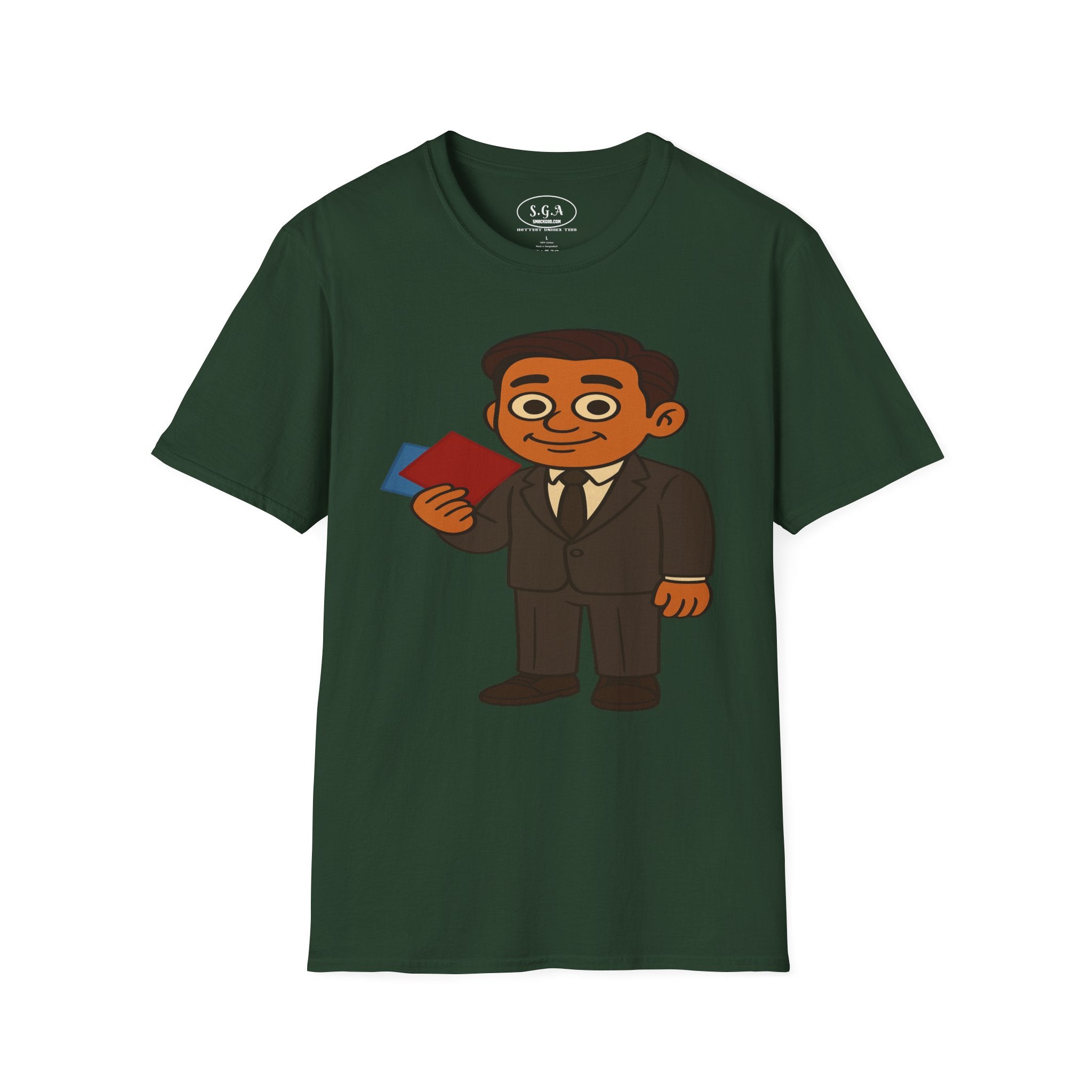 Squid Game Recruiter Inspired T-Shirt – Red Light Green Light Card Graphic Tee | Korean Series Streetwear Shirt | Smack God Apparel