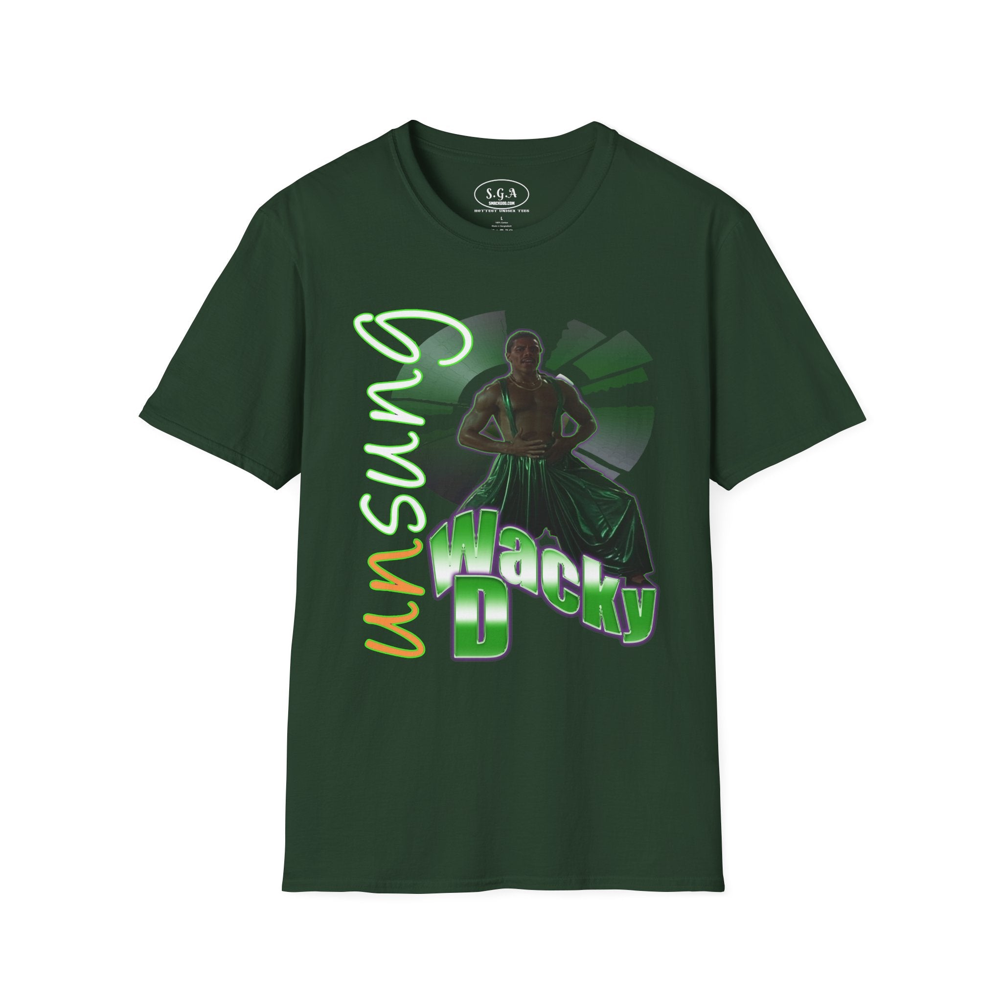 Wacky D CB4 T-Shirt –  Retro Hip-Hop Comedy Tee | 90s Rap Parody Graphic Shirt | Smack God Apparel