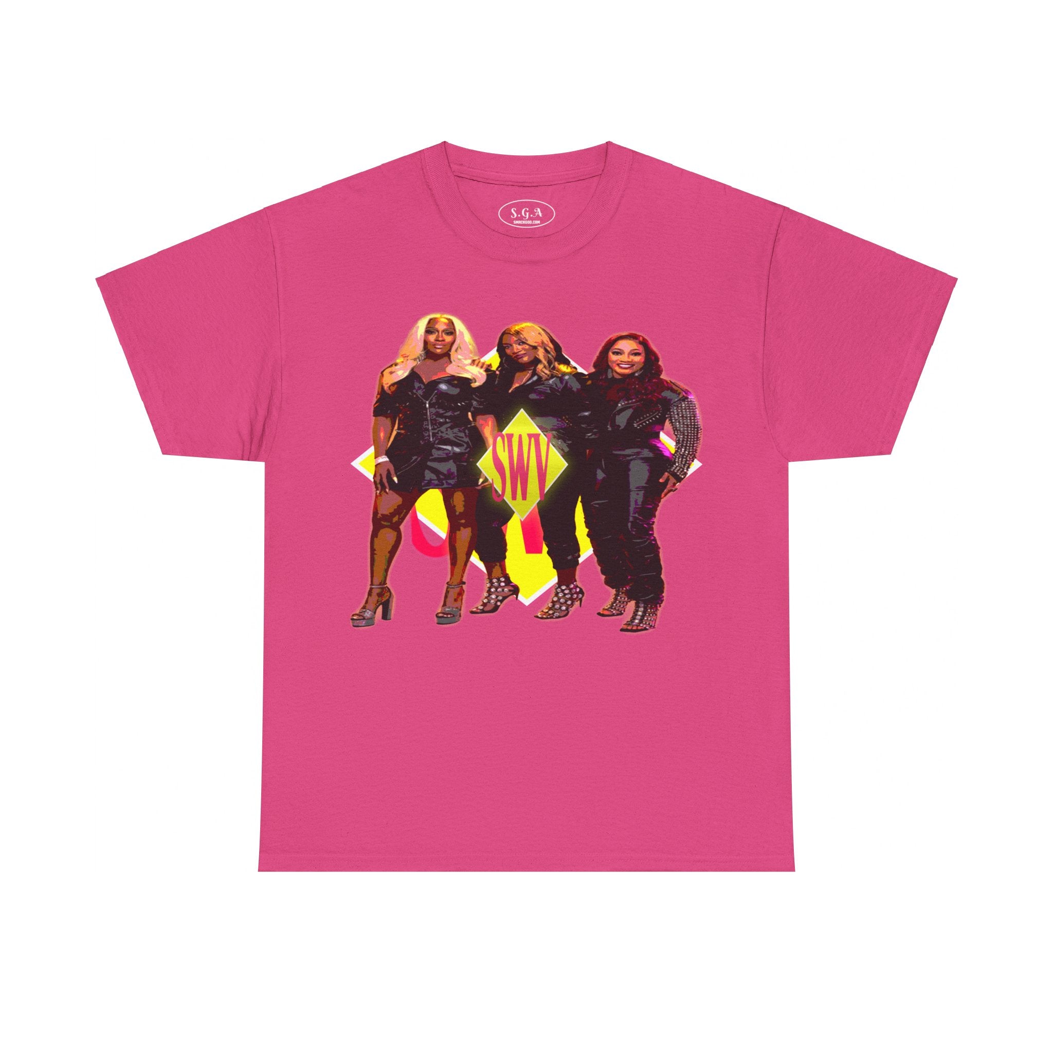 SWV Inspired R&B Girl Group T-Shirt – 90s Soul Sisters Graphic Tee | Retro Hip Hop & R&B Shirt | Smack God Apparel