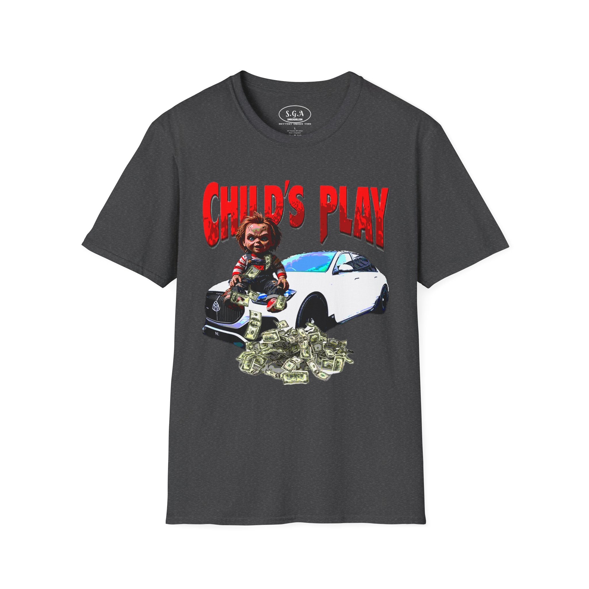 Child’s Play Horror Shirt – Smack God Apparel | Killer Doll Graphic T-Shirt | Funny Scary Movie Streetwear Tee
