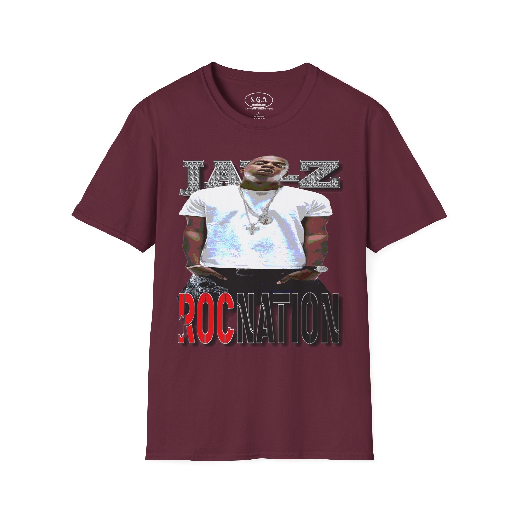Jay-Z Roc Nation Inspired Graphic T-Shirt – Hip Hop Streetwear Tee | Rap Culture Shirt | Smack God Apparel