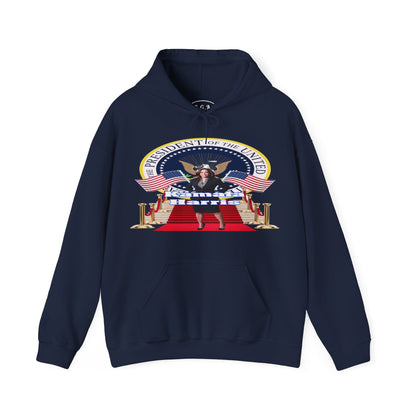 Kamala Harris Presidential Unisex Pullover Hoodie | Smack God Apparel | 2024 Election Gear