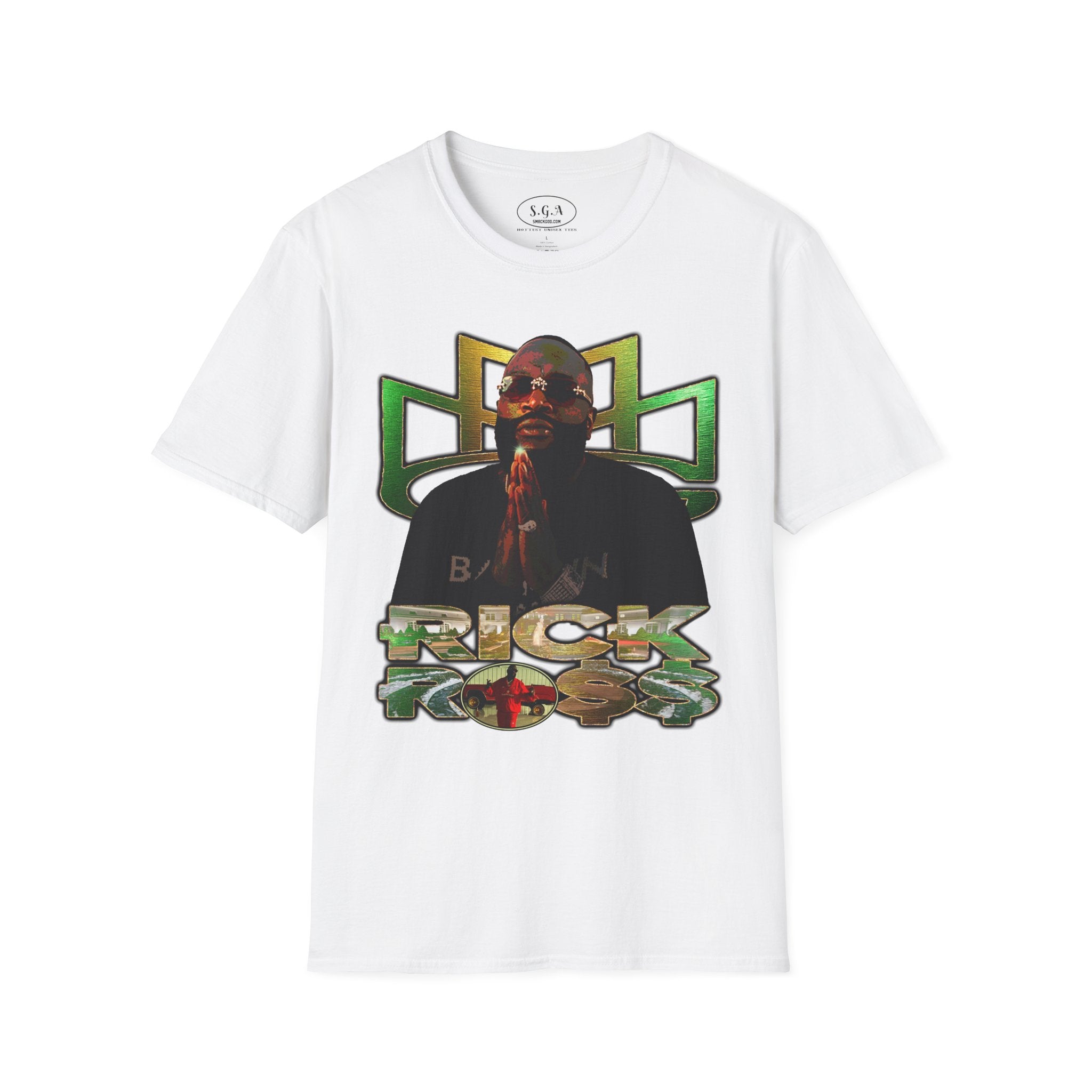Rick Ross Inspired T-Shirt – Luxury Boss Lifestyle Graphic Tee | Hustle & Wealth Streetwear Shirt | Smack God Apparel