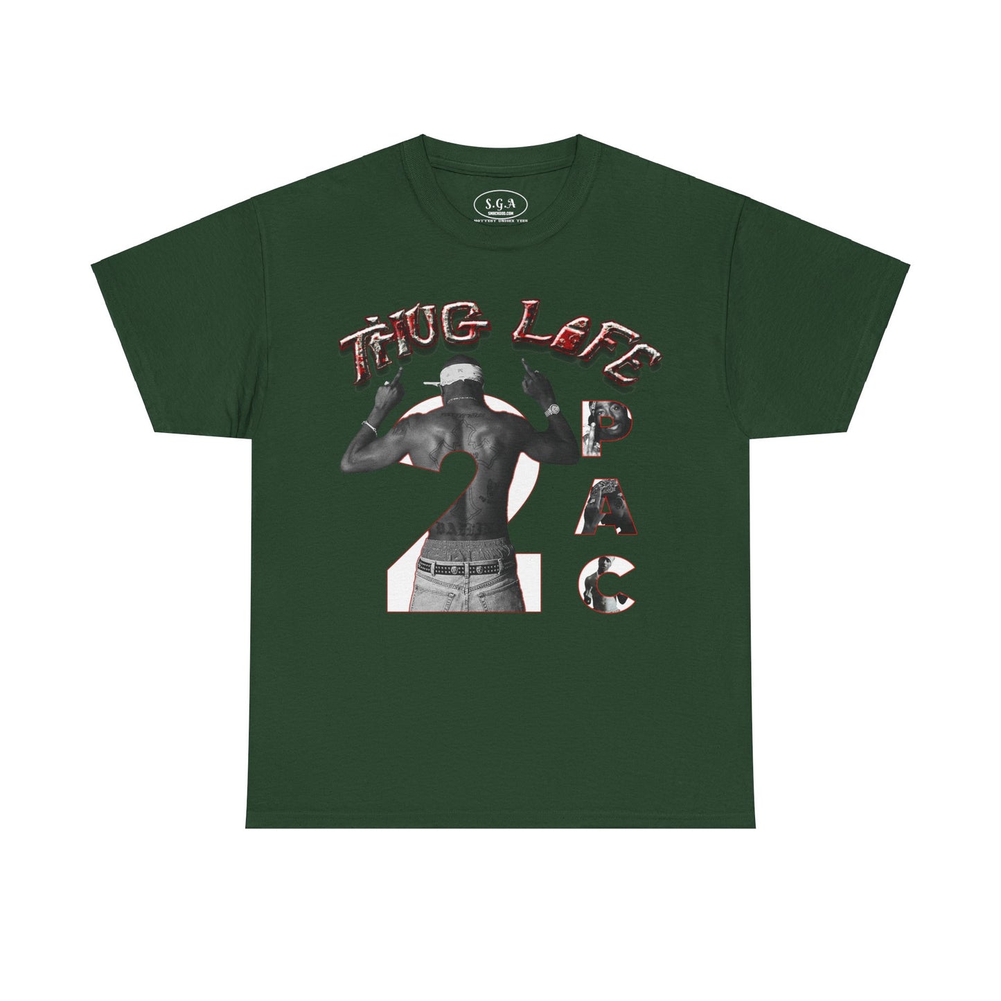 2Pac Thug Life T-Shirt – Iconic Streetwear | Smack God Apparel