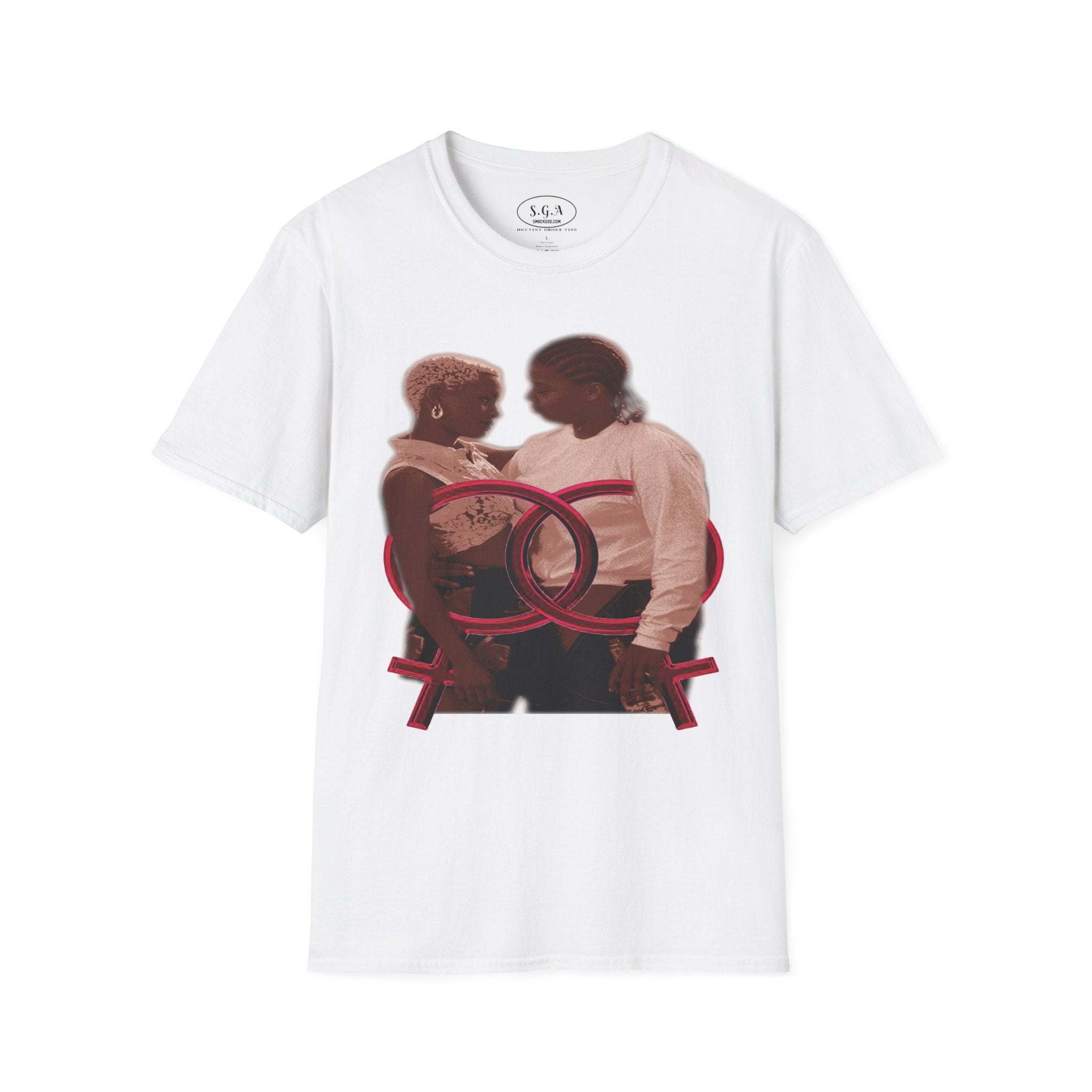 Cleo & Ursula Inspired Set It Off Graphic T-Shirt –  Couple Streetwear Tee | Feminine Energy Love Shirt | Smack God Apparel