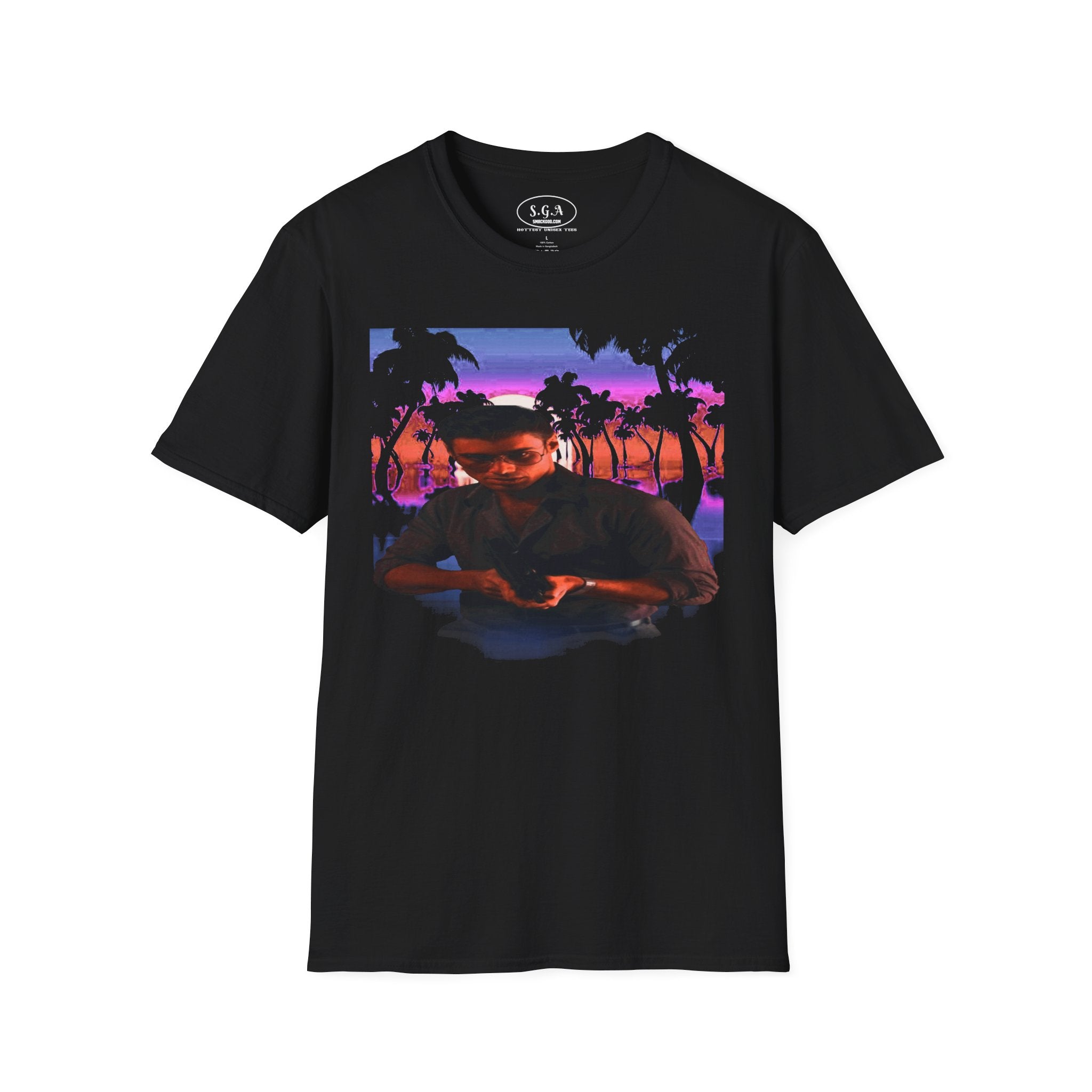 Manny Ribera Scarface T-Shirt – Classic Crime Movie Graphic Tee | Cuban Streetwear Style Shirt | Smack God Apparel | SmackGod.com