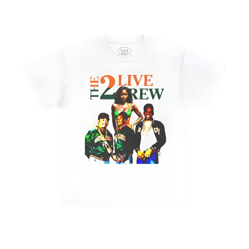 2 Live Crew Inspired T-Shirt – Retro Hip Hop Graphic Tee | Vintage Miami Bass Streetwear | Smack God Apparel