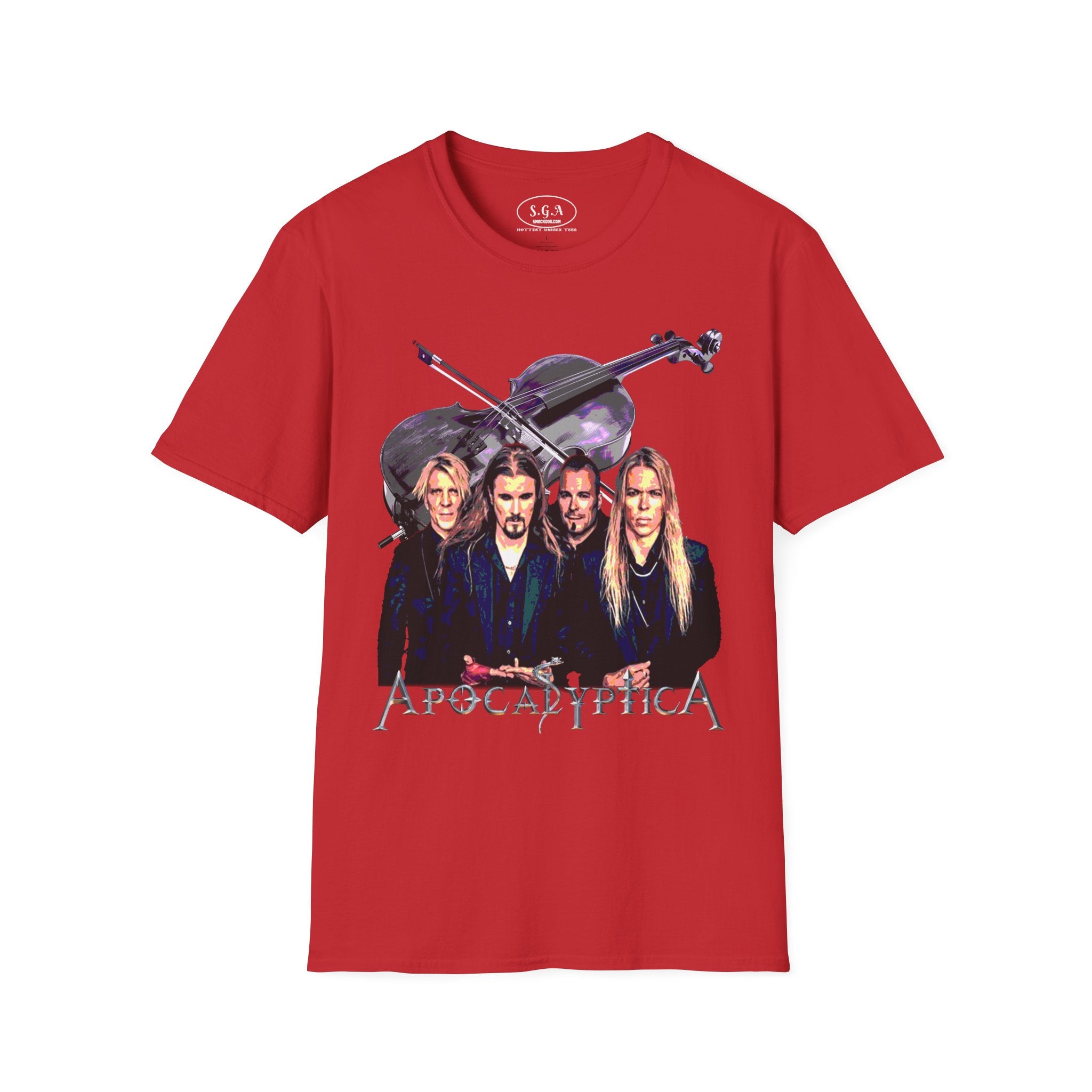 Apocalyptica Inspired T-Shirt – Heavy Metal Cello Rock Graphic Tee | Symphony Metal Band Shirt | Smack God Apparel
