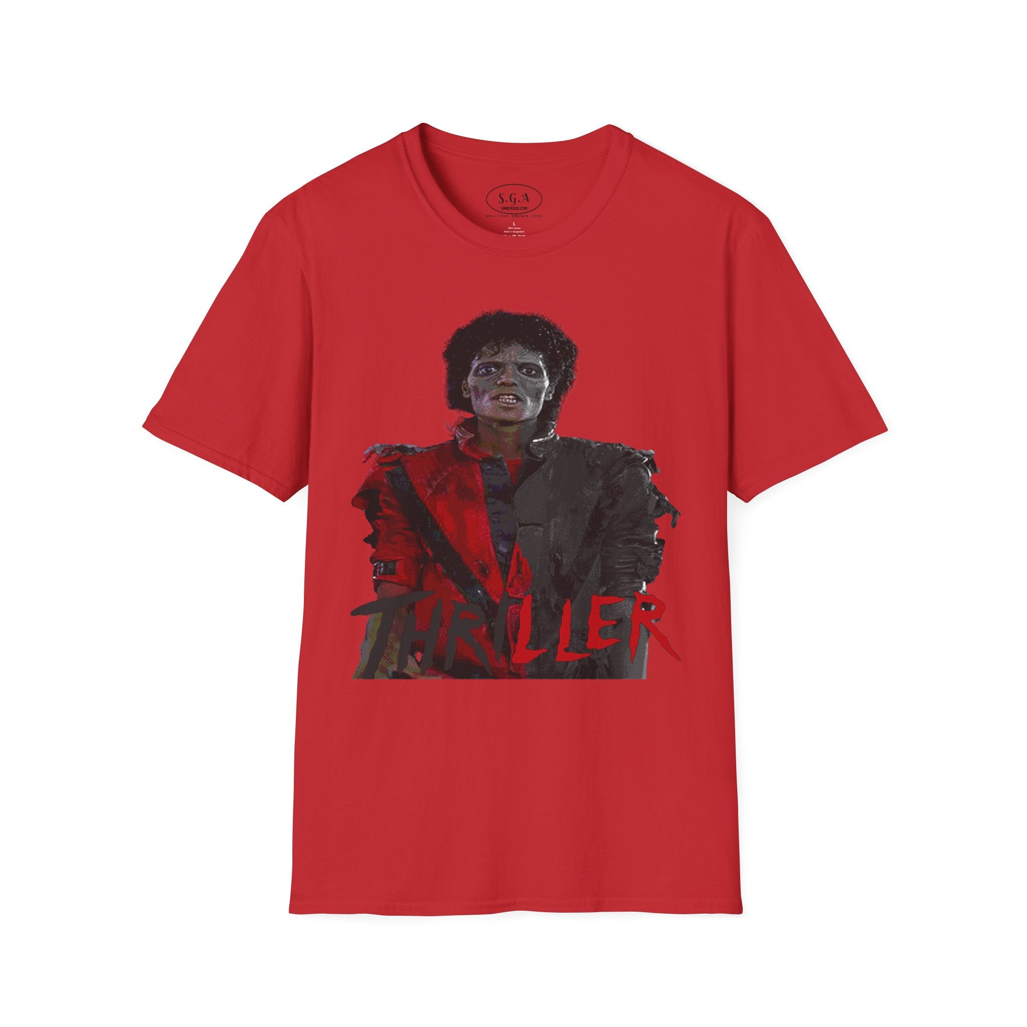 Thriller Inspired Graphic T-Shirt – Retro Horror Pop Culture Tee | 80s Music Streetwear Shirt | Smack God Apparel