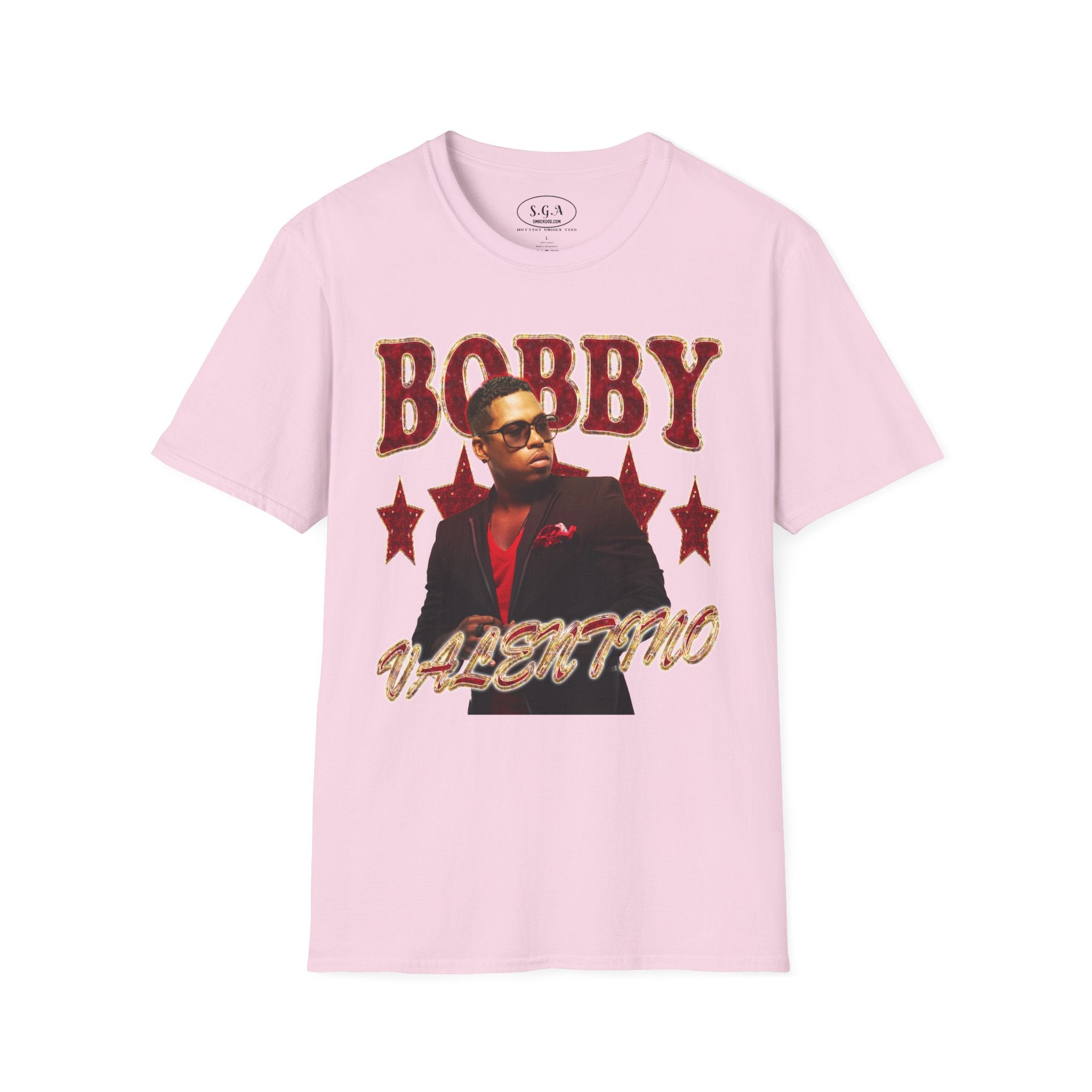 Bobby V Inspired T-Shirt – Smooth R&B Throwback Graphic Tee | 2000s R&B Vibes Shirt | Smack God Apparel
