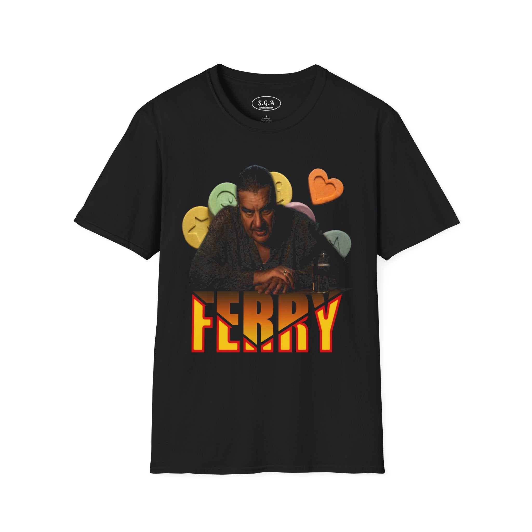 Ferry Bouman “FERRY” T-Shirt – Undercover Drug Lord Graphic Tee | Crime Series Streetwear Shirt | Smack God Apparel