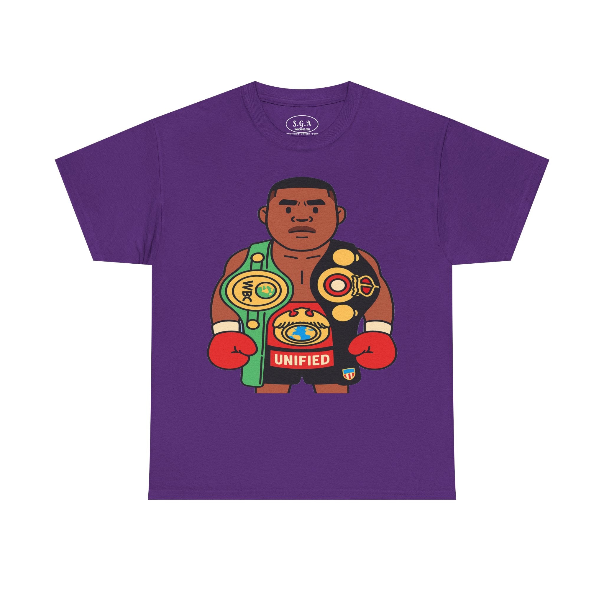 Iron Mike Inspired Boxing Champion T-Shirt – Cartoon Heavyweight Champ Tee | Boxing Streetwear Shirt | Smack God Apparel