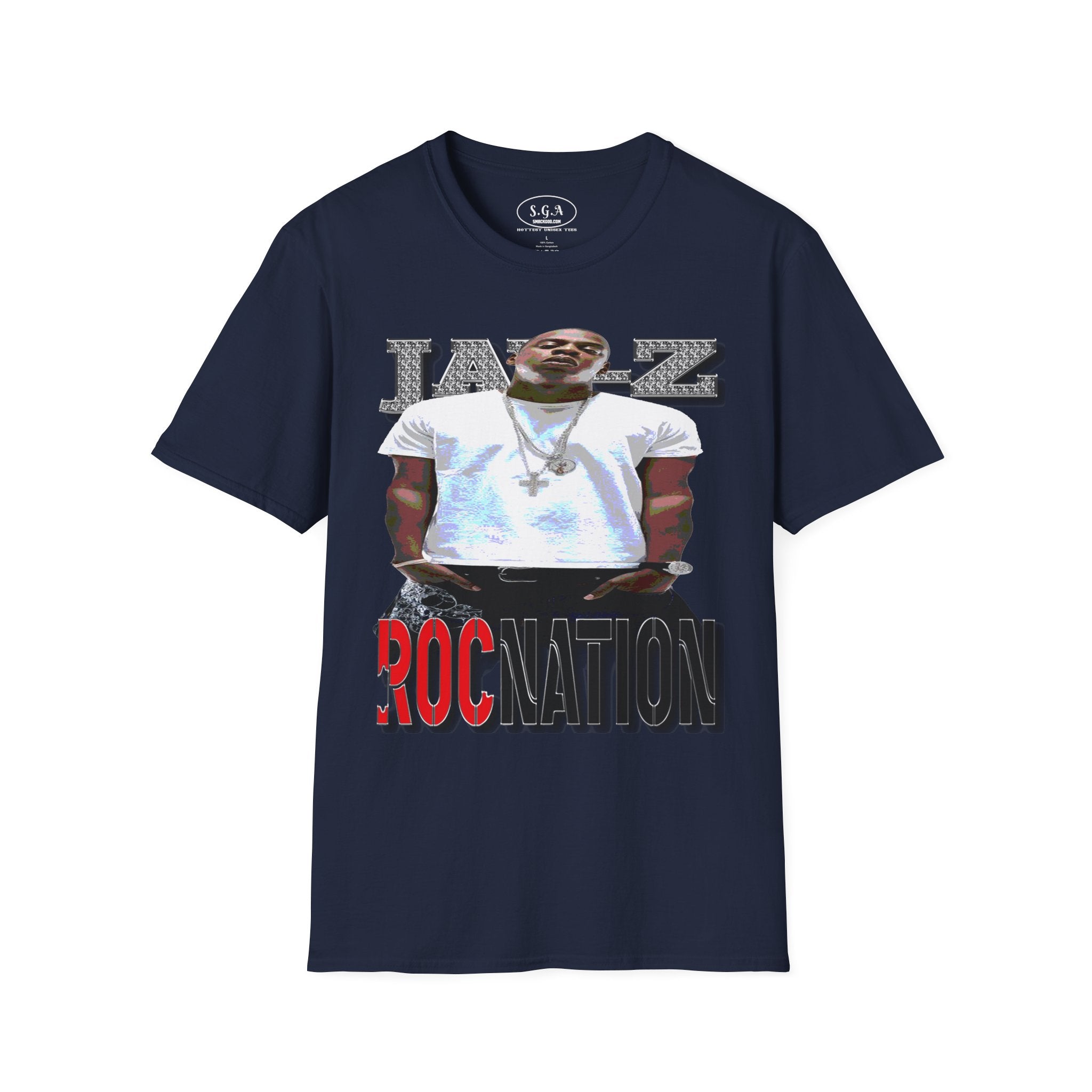 Jay-Z Roc Nation Inspired Graphic T-Shirt – Hip Hop Streetwear Tee | Rap Culture Shirt | Smack God Apparel