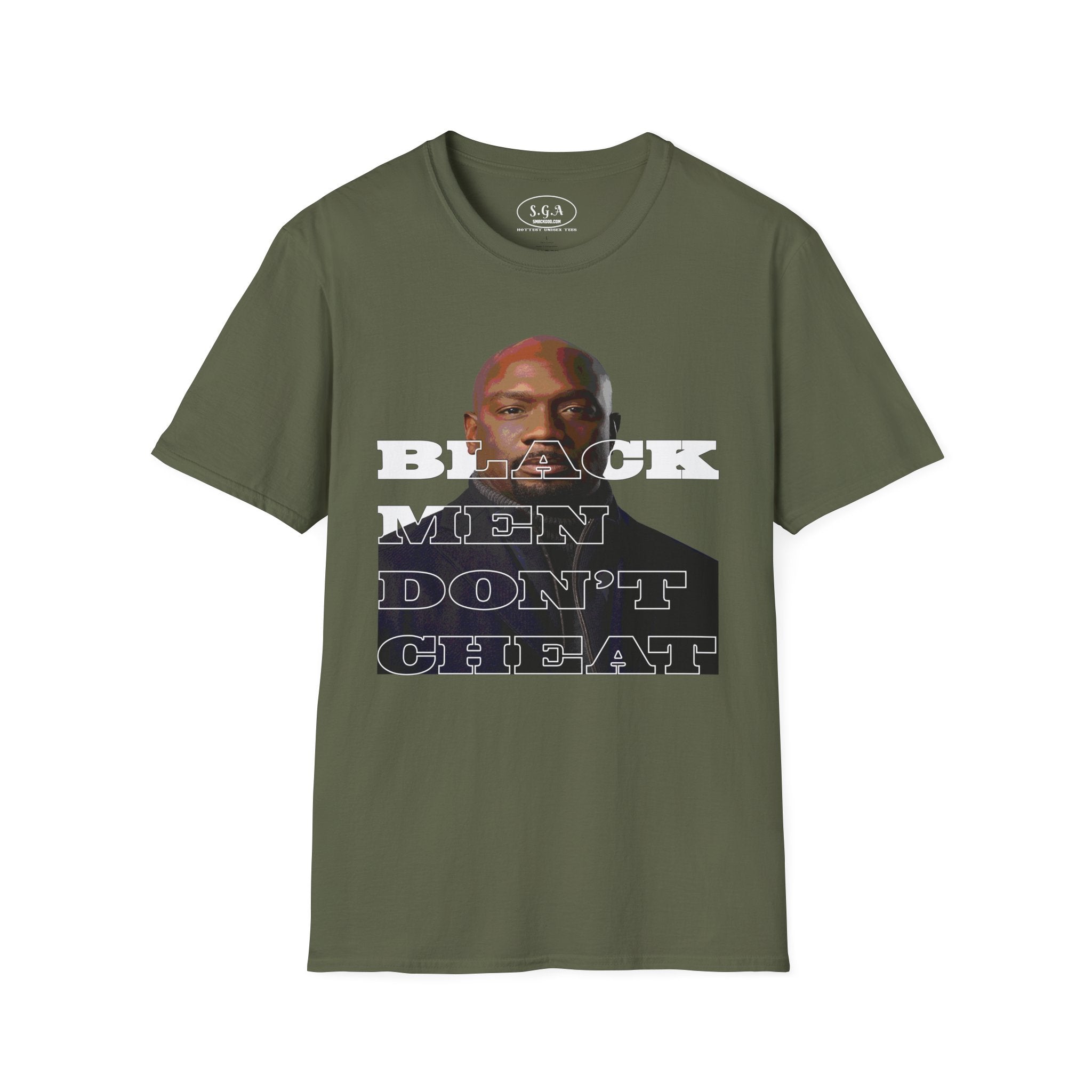 Black Men Don't Cheat Tee | Relationship Drama Graphic Shirt– Smack God Apparel