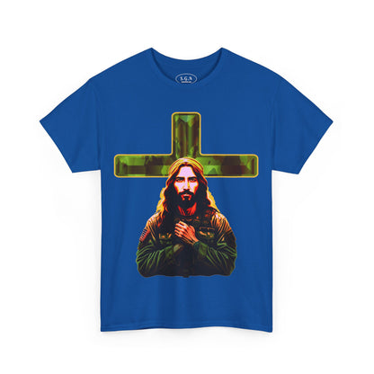 Camo Jesus T Shirt