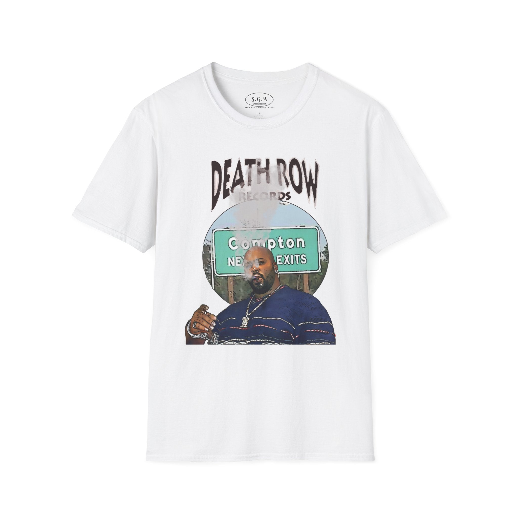 Suge Knight Death Row Records Inspired T-Shirt – West Coast Hip Hop Graphic Tee | Compton Streetwear Shirt | Smack God Apparel