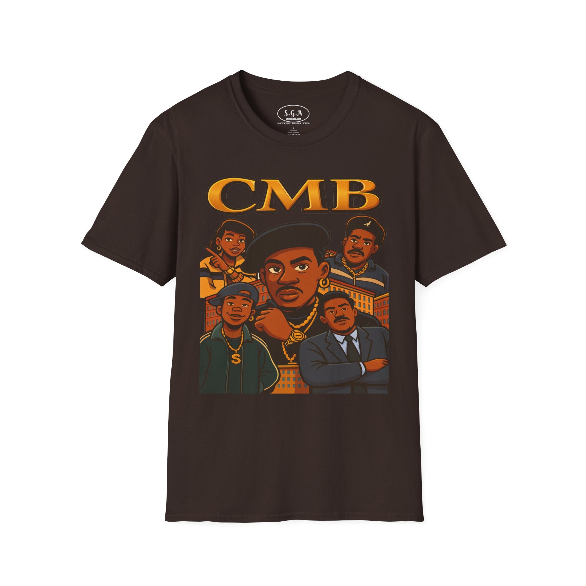 CMB New Jack City T-Shirt – Cash Money Brothers Vintage Streetwear Tee | 90s Hip Hop Graphic Shirt | Urban Culture Classic Tee | Smack God Apparel