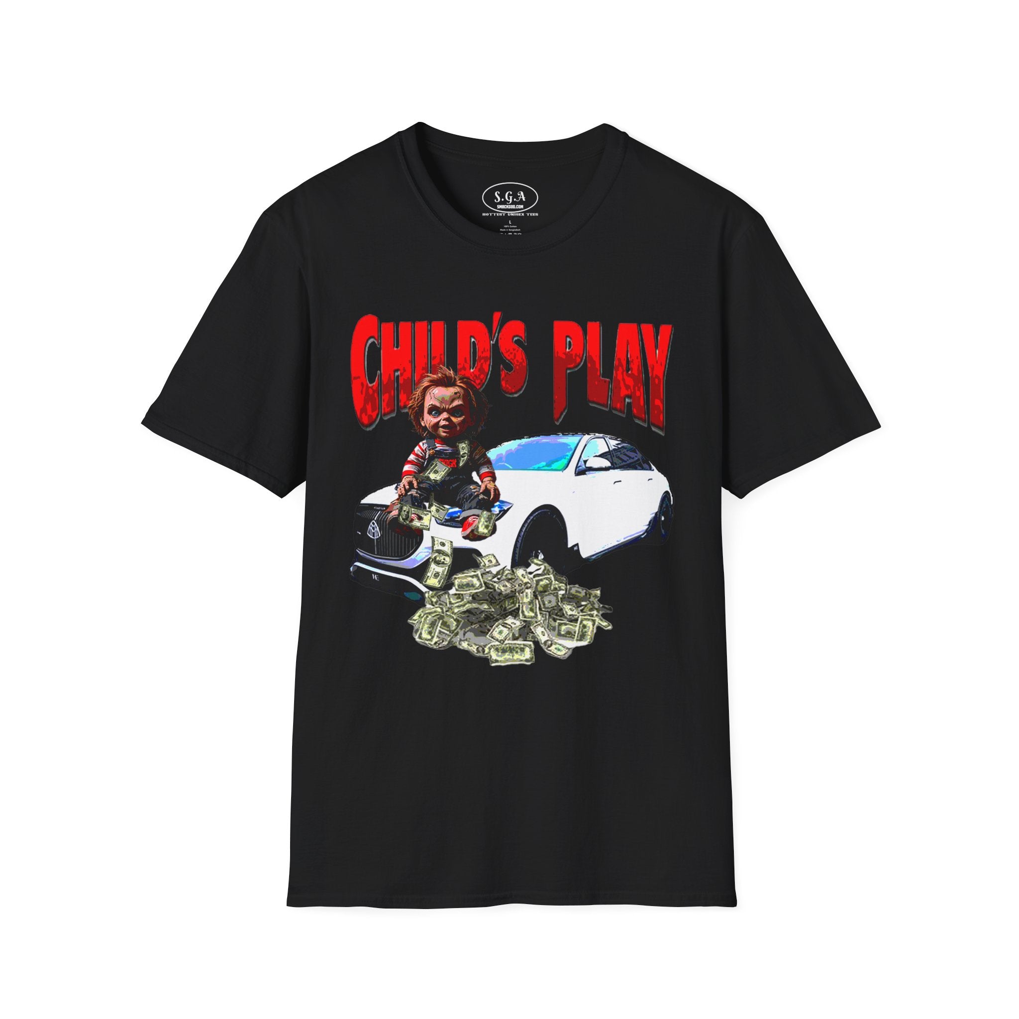 Child’s Play Horror Shirt – Smack God Apparel | Killer Doll Graphic T-Shirt | Funny Scary Movie Streetwear Tee