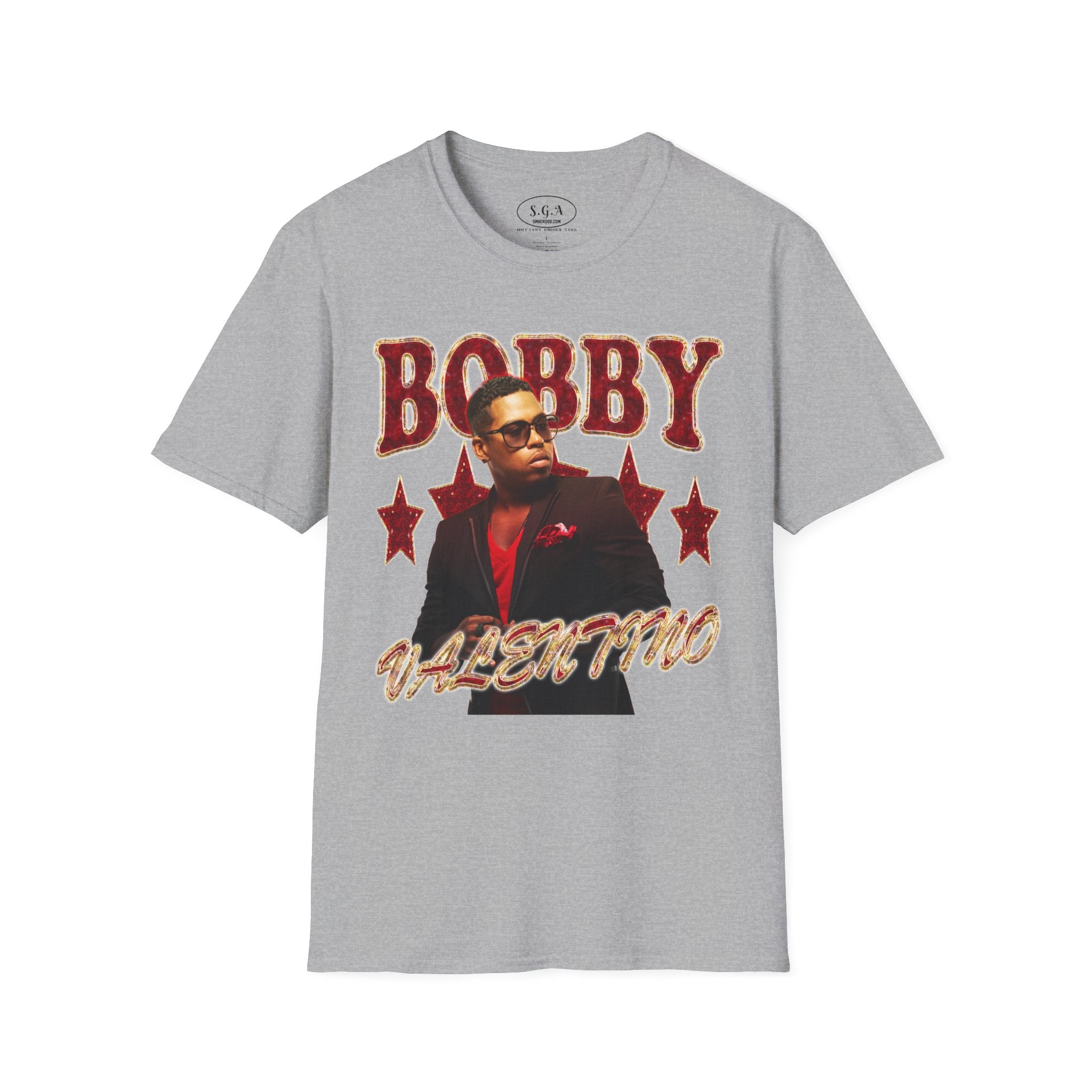 Bobby V Inspired T-Shirt – Smooth R&B Throwback Graphic Tee | 2000s R&B Vibes Shirt | Smack God Apparel