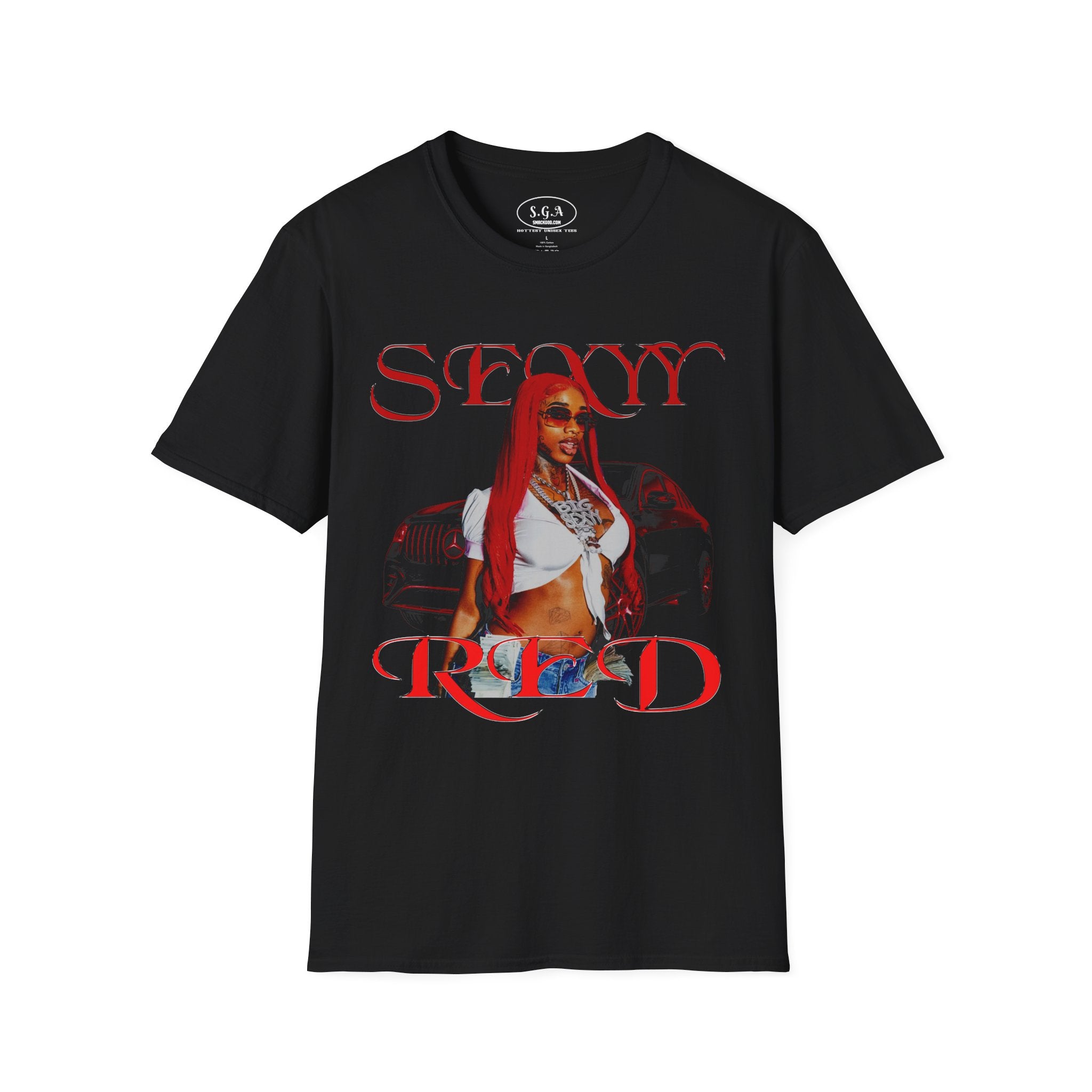 Sexyy Red Inspired Graphic T-Shirt – Bold Female Rap Streetwear Tee | Smack God Apparel Urban Fashion Shirt