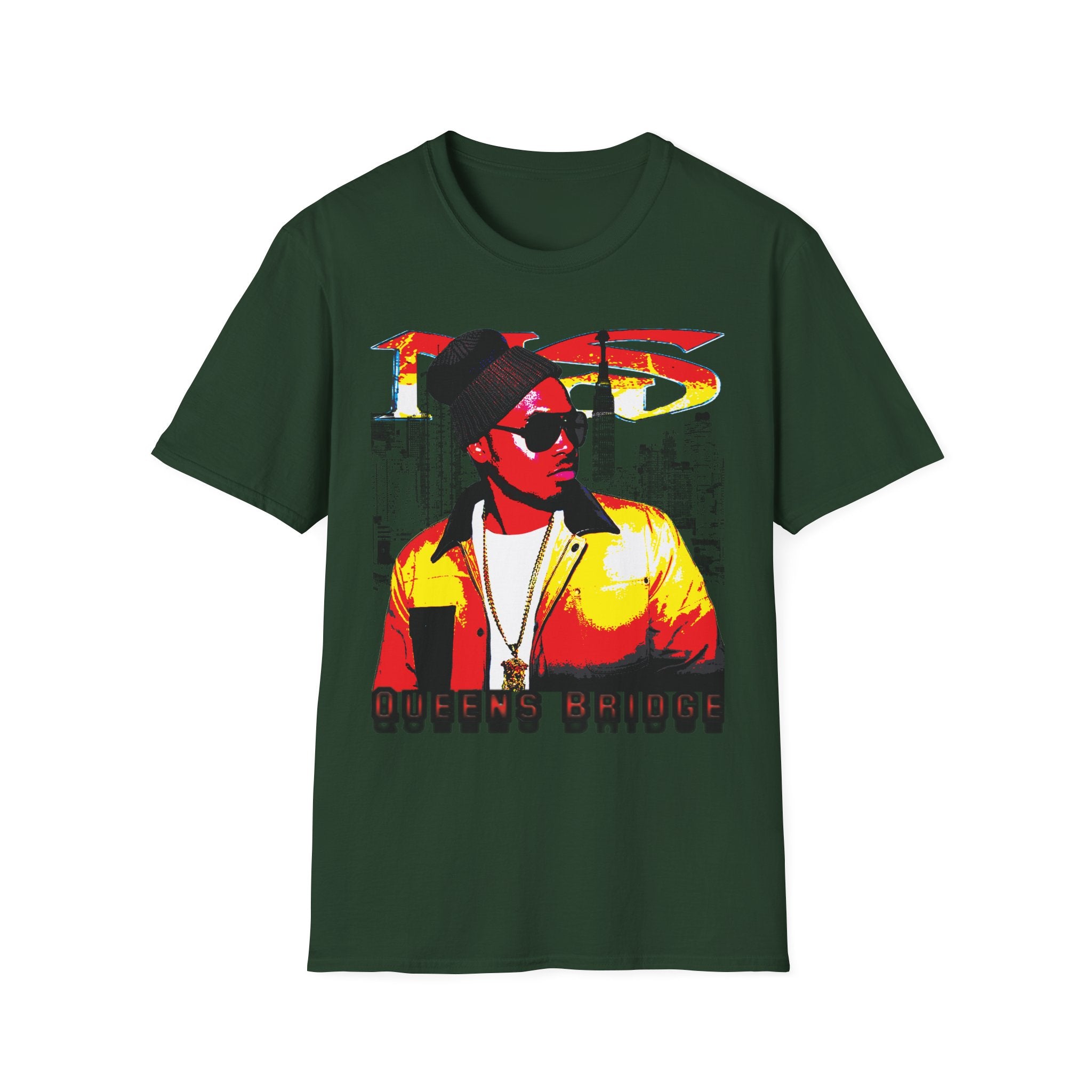 Nas Inspired Queens Bridge T-Shirt – Hip Hop Legend Graphic Tee | NYC Streetwear Shirt | Smack God Apparel