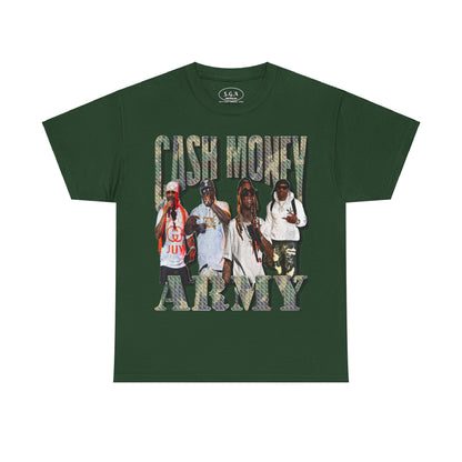 Cash Money Army T-Shirt | Smack God Apparel | Featuring Juvenile, B.G., Turk & Lil Wayne