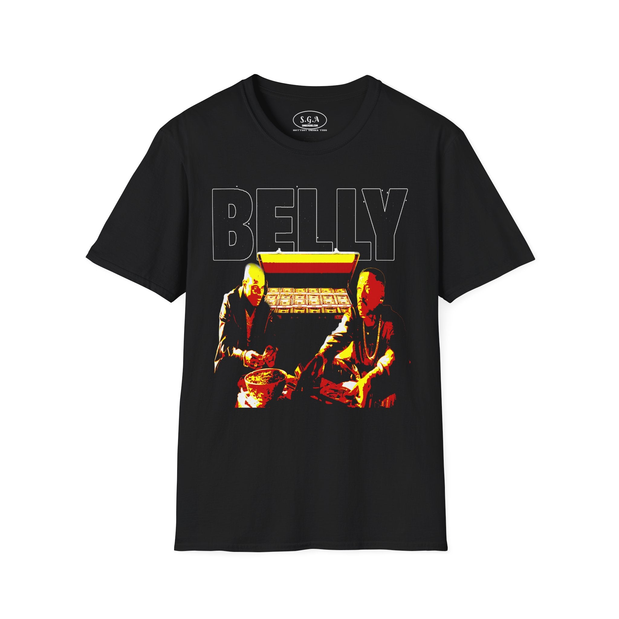 Ox & Buns Belly Movie T-Shirt – Classic Hip Hop Film Graphic Tee | Street Crime Culture Shirt | Smack God Apparel