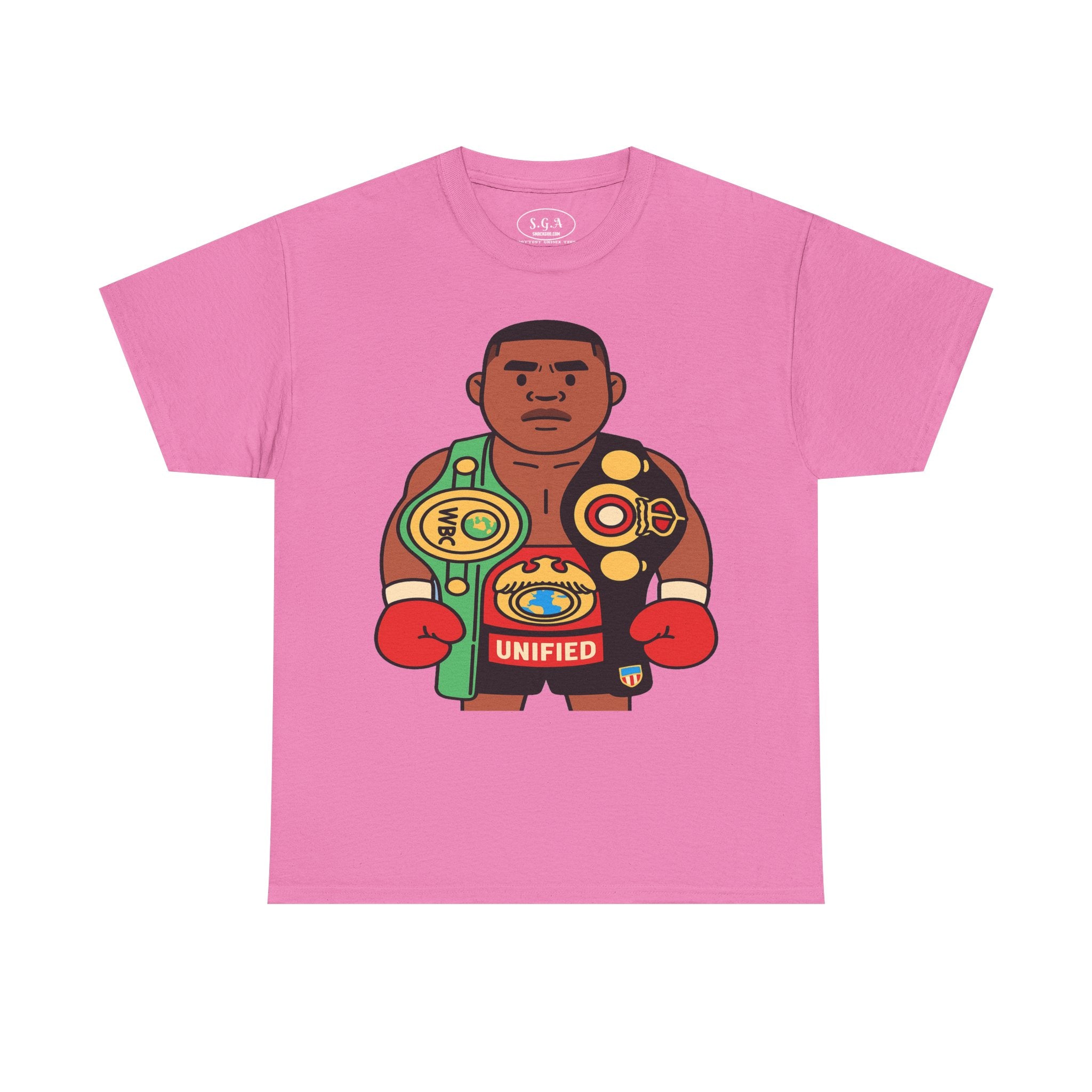 Iron Mike Inspired Boxing Champion T-Shirt – Cartoon Heavyweight Champ Tee | Boxing Streetwear Shirt | Smack God Apparel
