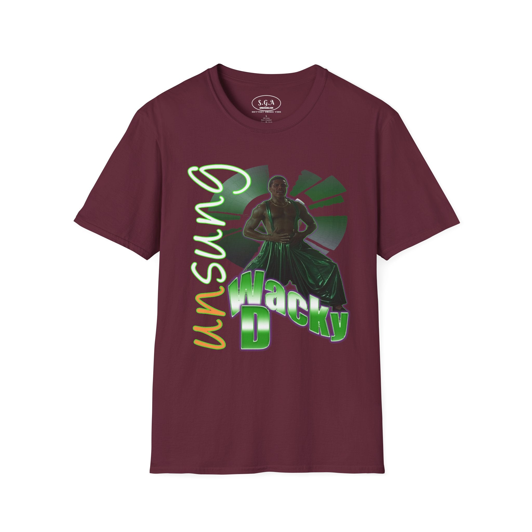 Wacky D CB4 T-Shirt –  Retro Hip-Hop Comedy Tee | 90s Rap Parody Graphic Shirt | Smack God Apparel