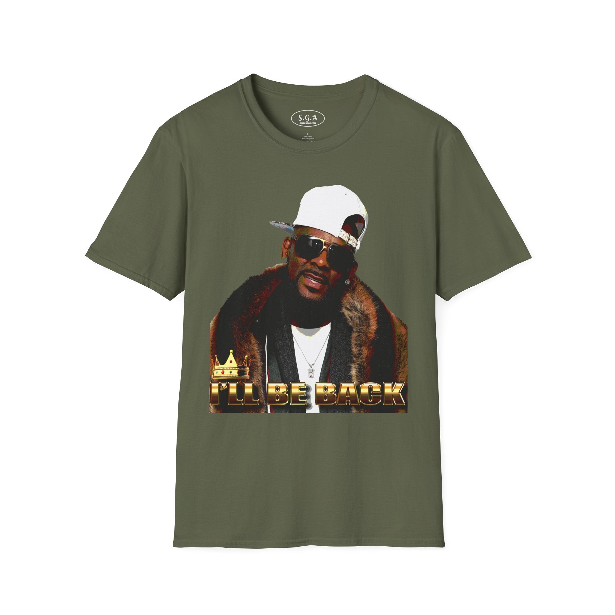 R. Kelly “I’ll Be Back” T-Shirt – Vintage R&B Icon Graphic Tee | Hip Hop & R&B Streetwear Shirt | Smack God Apparel