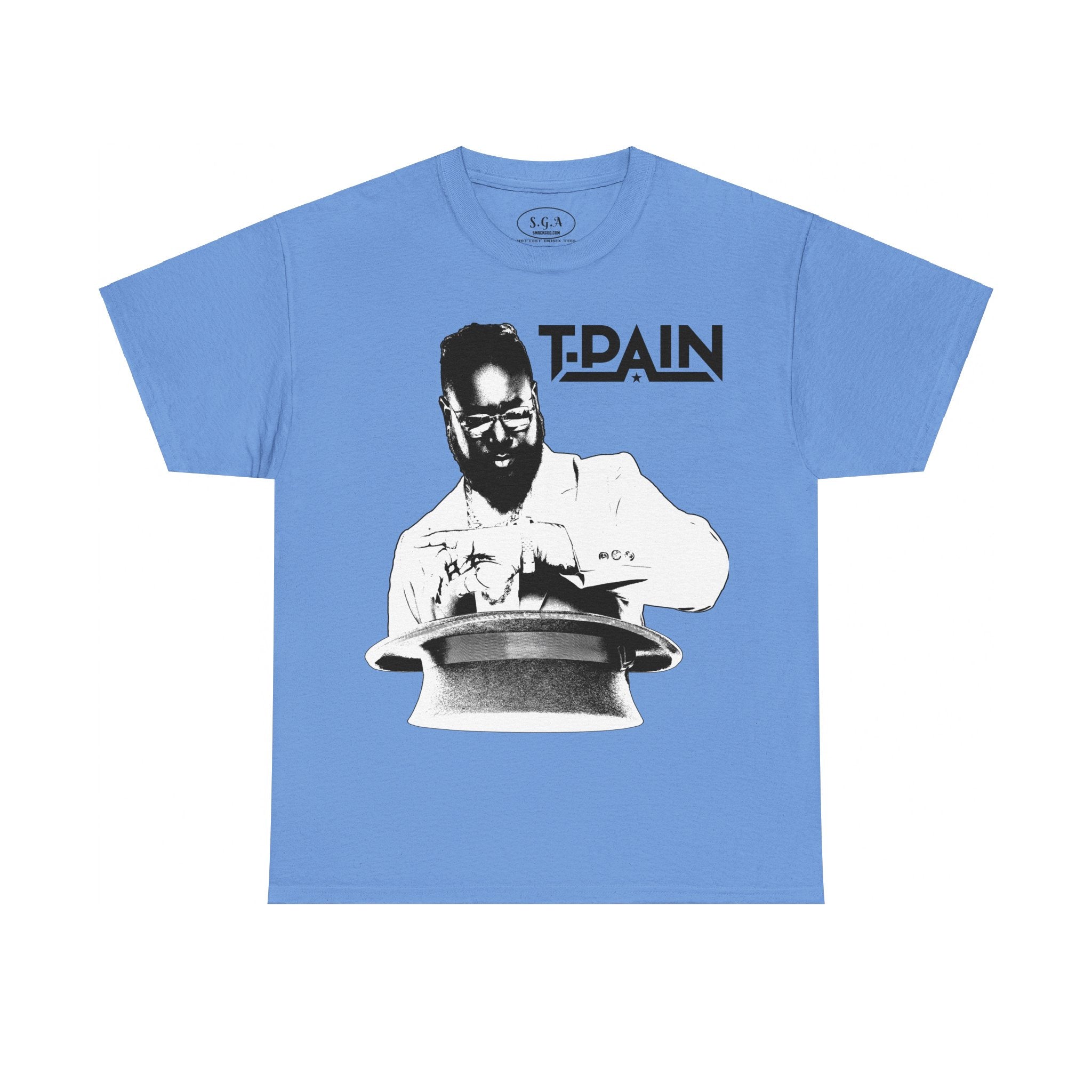 T-Pain Graphic T-Shirt – Smack God Apparel Hip Hop Streetwear Tee | Rap Icon Shirt | Urban Music TShirt