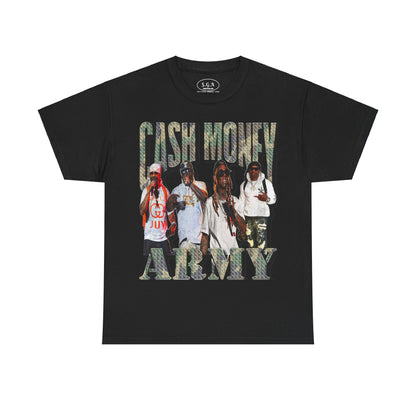 Cash Money Army T-Shirt | Smack God Apparel | Featuring Juvenile, B.G., Turk & Lil Wayne