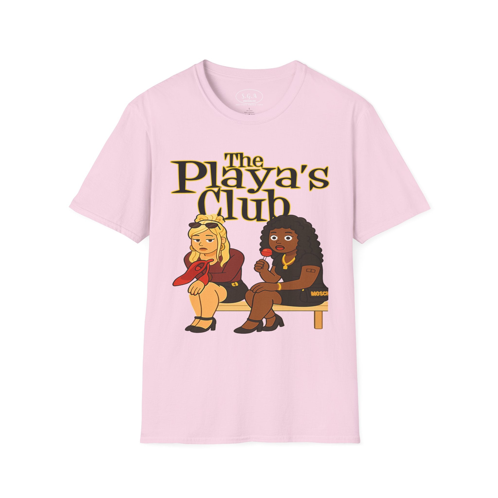 The Playa’s Club Ronnie & Trixie Inspired T-Shirt – Classic Urban Movie Graphic Tee | Funny Streetwear Shirt | Smack God Apparel
