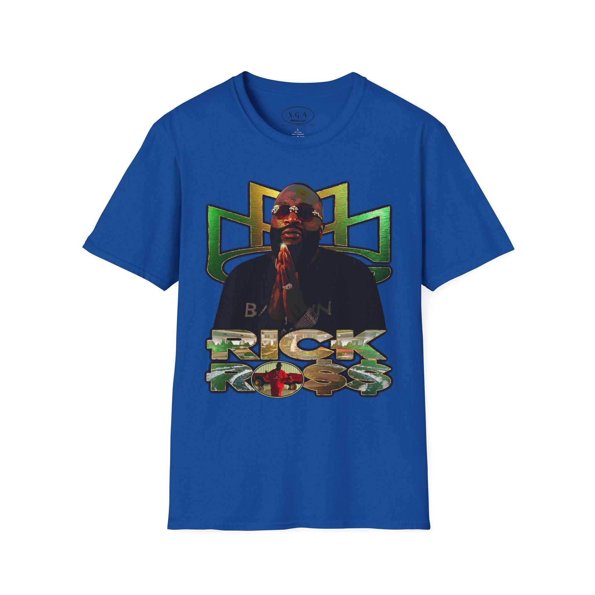Rick Ross Inspired T-Shirt – Luxury Boss Lifestyle Graphic Tee | Hustle & Wealth Streetwear Shirt | Smack God Apparel