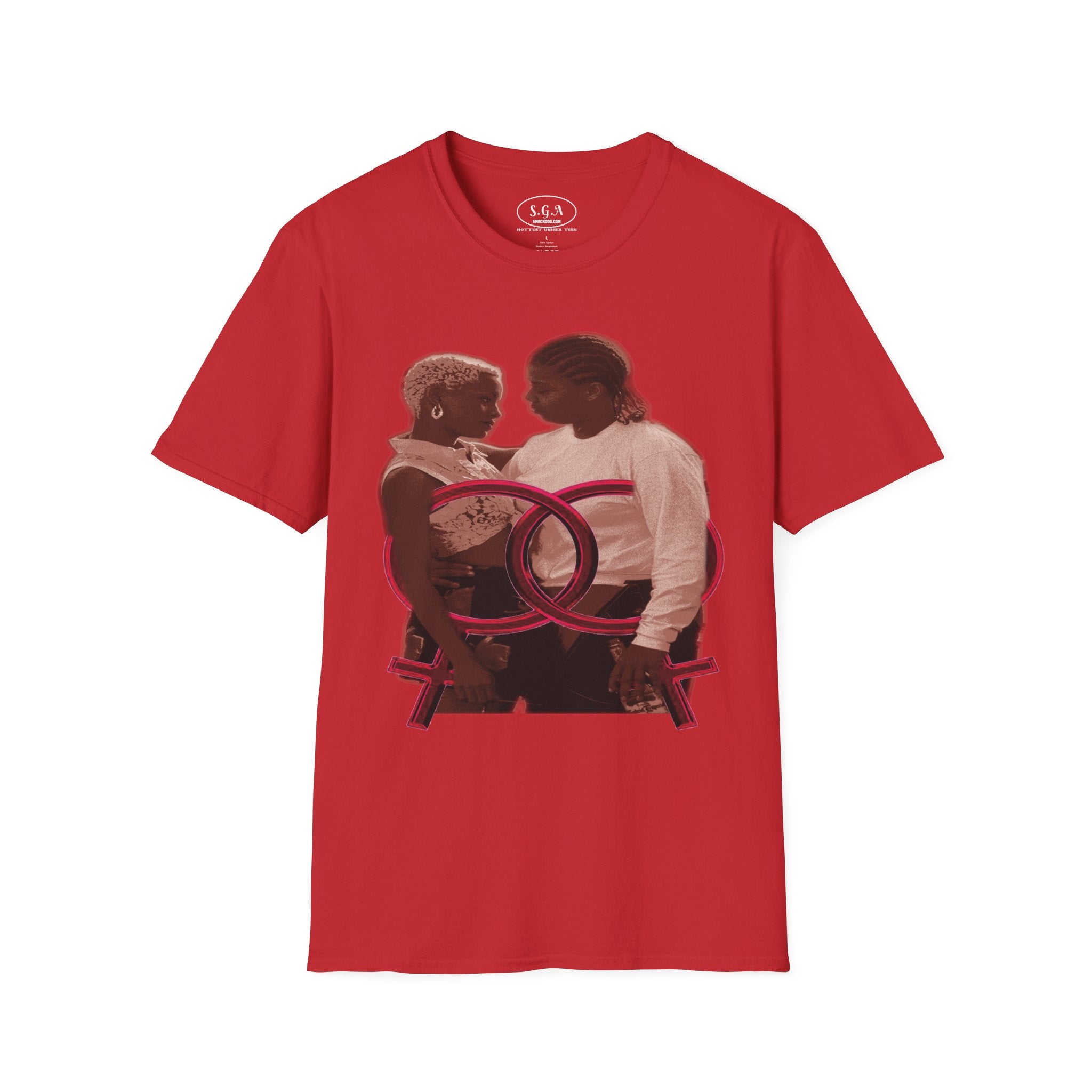 Cleo & Ursula Inspired Set It Off Graphic T-Shirt –  Couple Streetwear Tee | Feminine Energy Love Shirt | Smack God Apparel