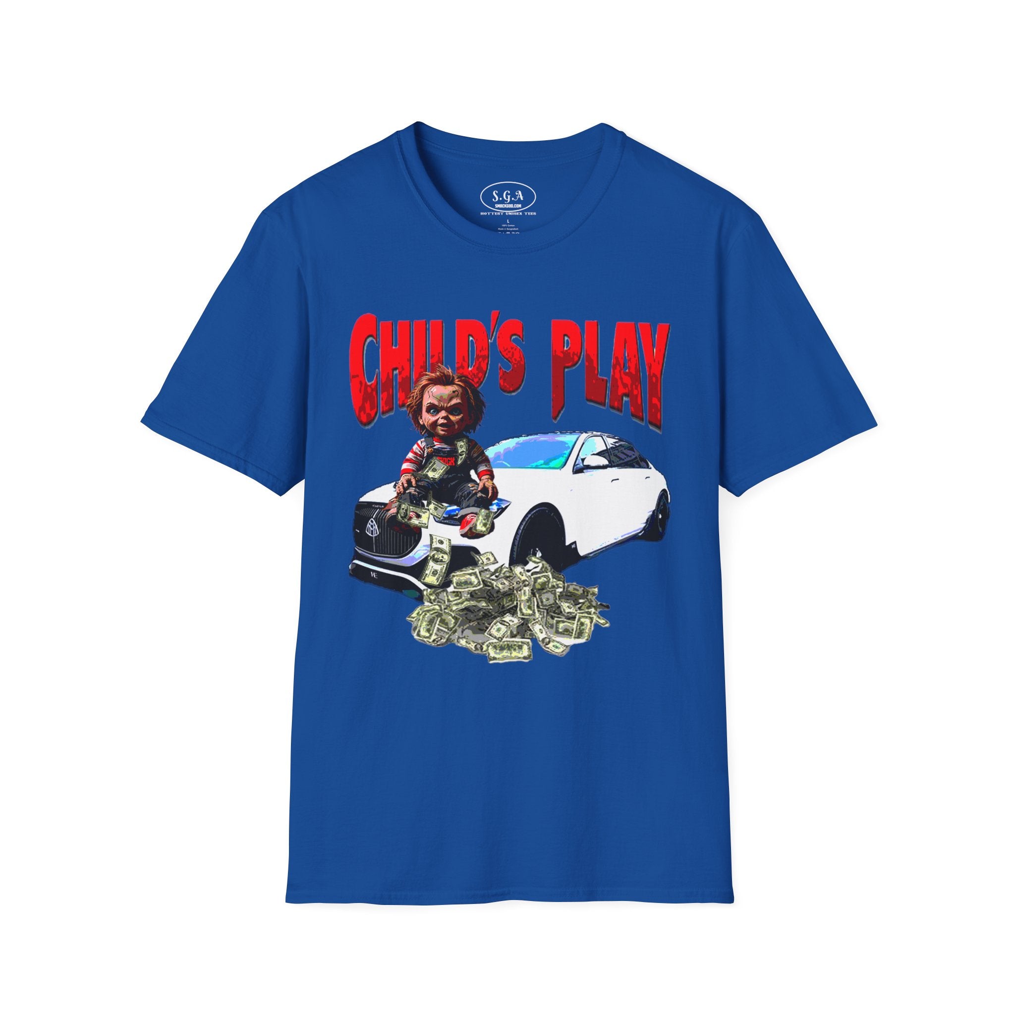 Child’s Play Horror Shirt – Smack God Apparel | Killer Doll Graphic T-Shirt | Funny Scary Movie Streetwear Tee