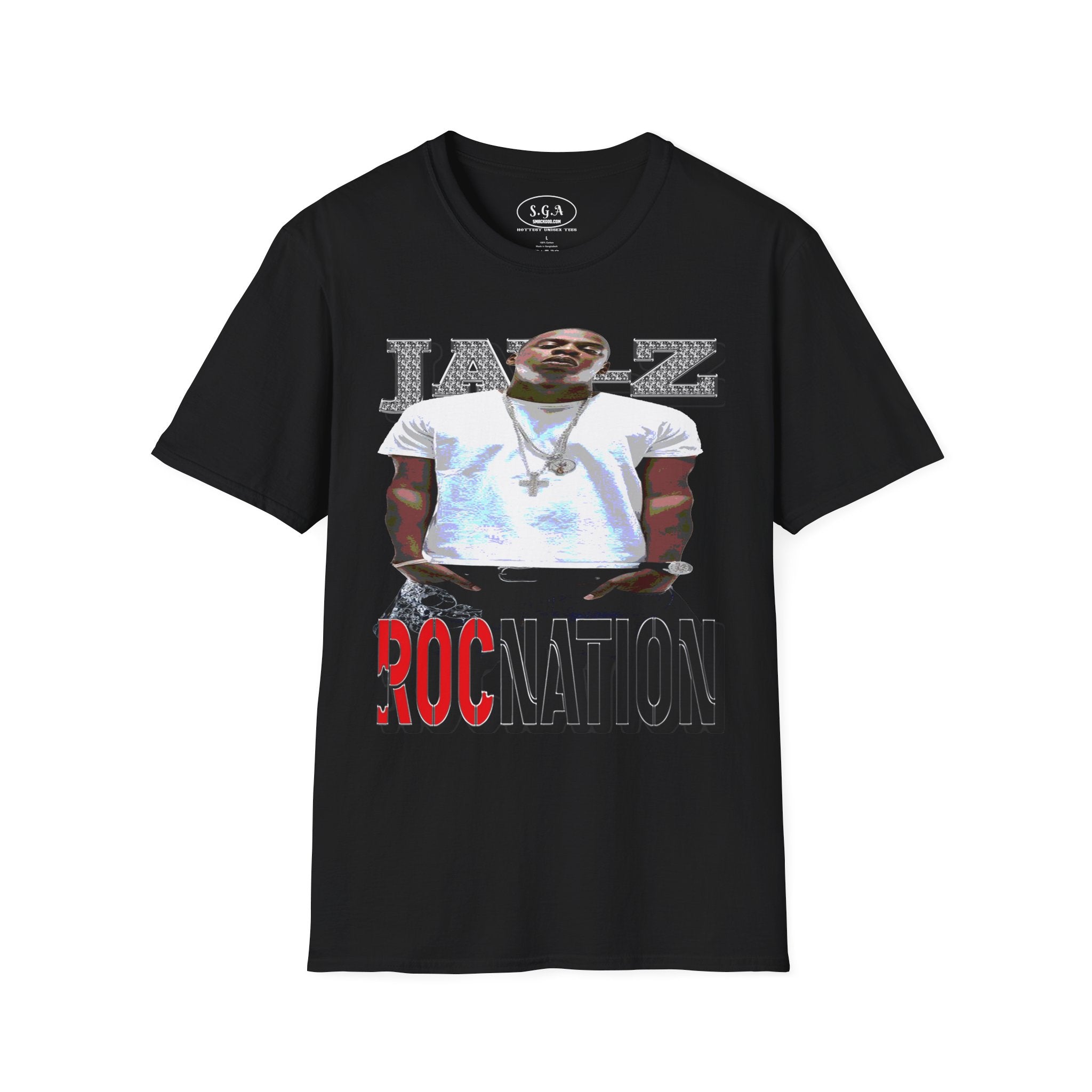 Jay-Z Roc Nation Inspired Graphic T-Shirt – Hip Hop Streetwear Tee | Rap Culture Shirt | Smack God Apparel