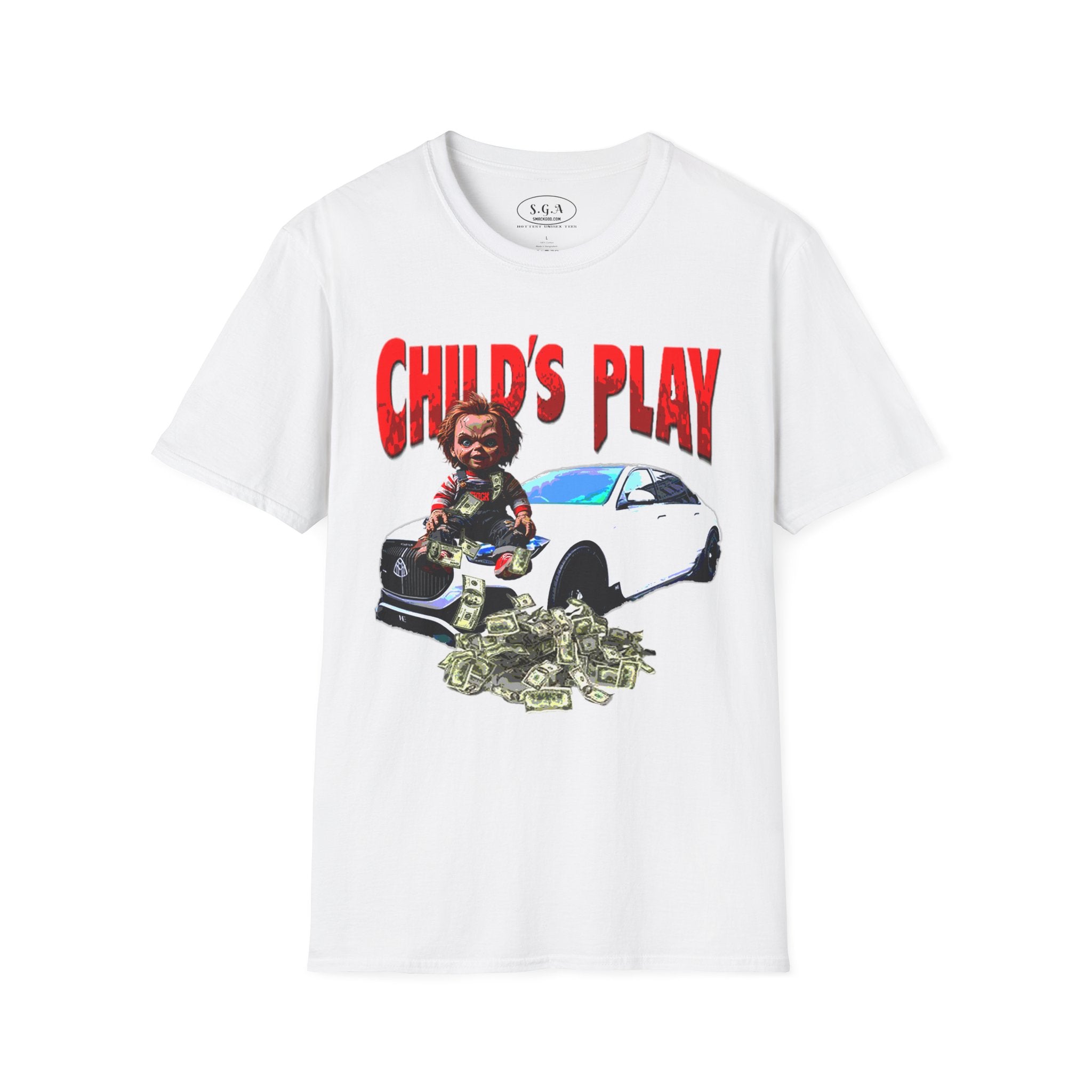 Child’s Play Horror Shirt – Smack God Apparel | Killer Doll Graphic T-Shirt | Funny Scary Movie Streetwear Tee
