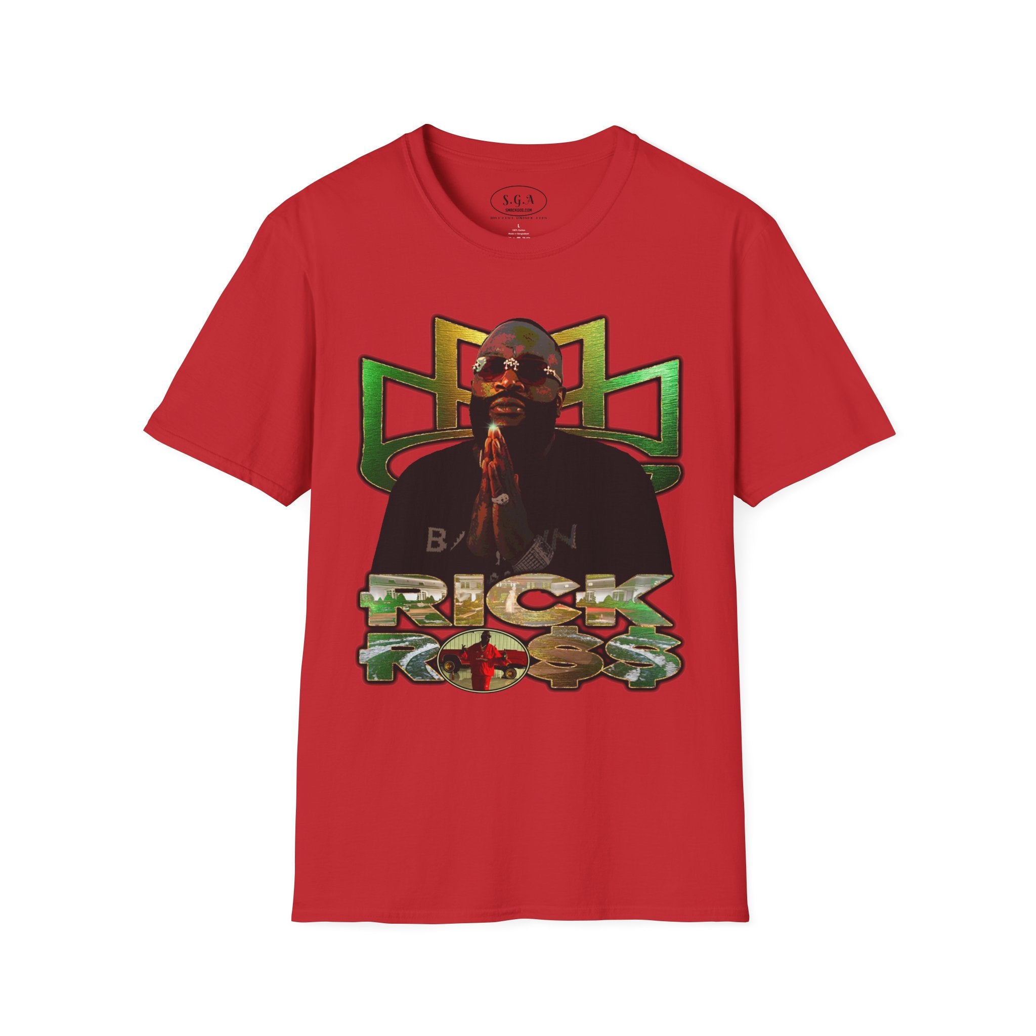 Rick Ross Inspired T-Shirt – Luxury Boss Lifestyle Graphic Tee | Hustle & Wealth Streetwear Shirt | Smack God Apparel